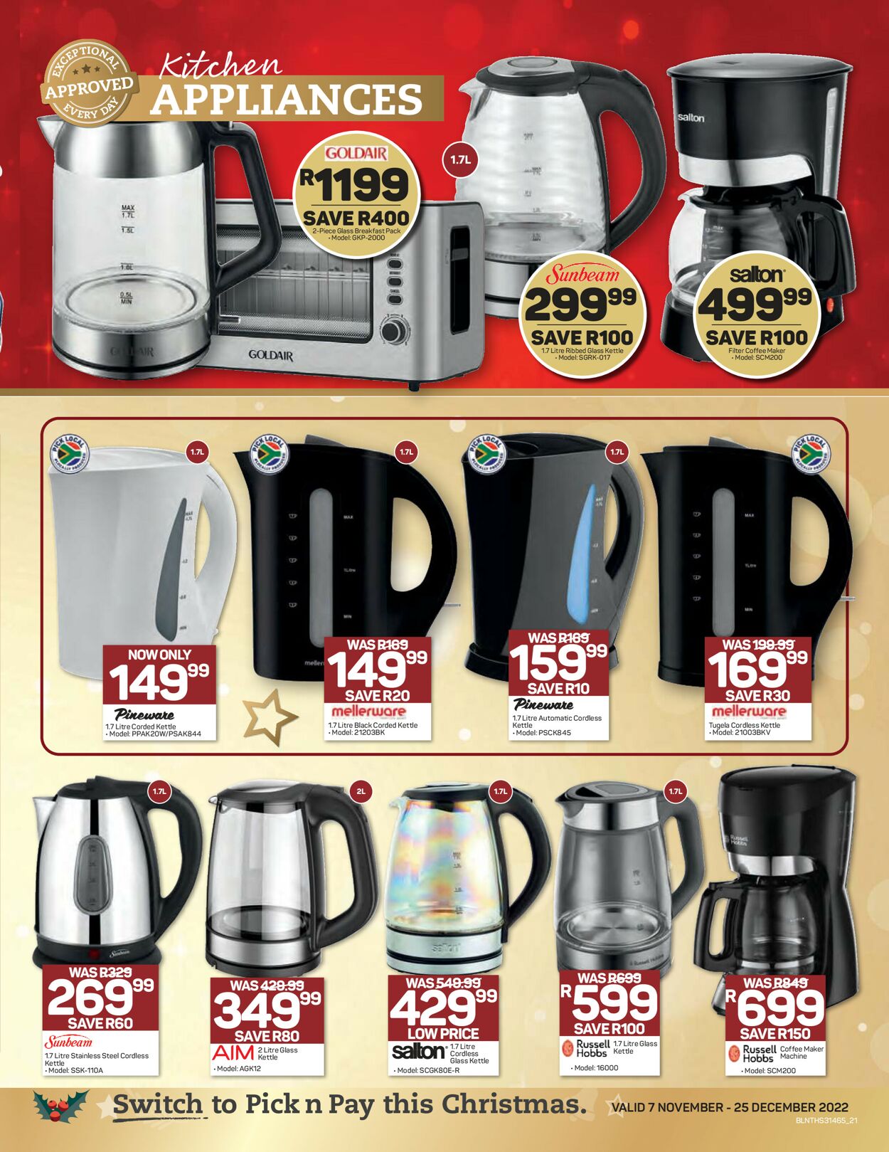 Pick n Pay Catalogue from 2022/11/07