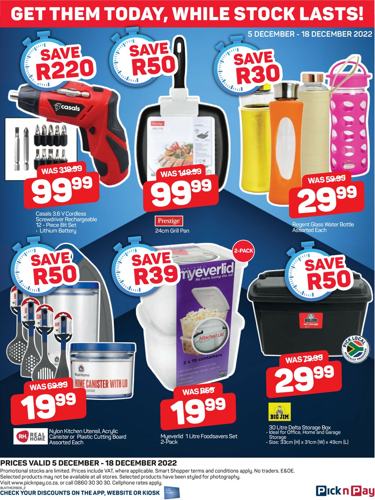 Pick n Pay Catalogue from 2022/12/05