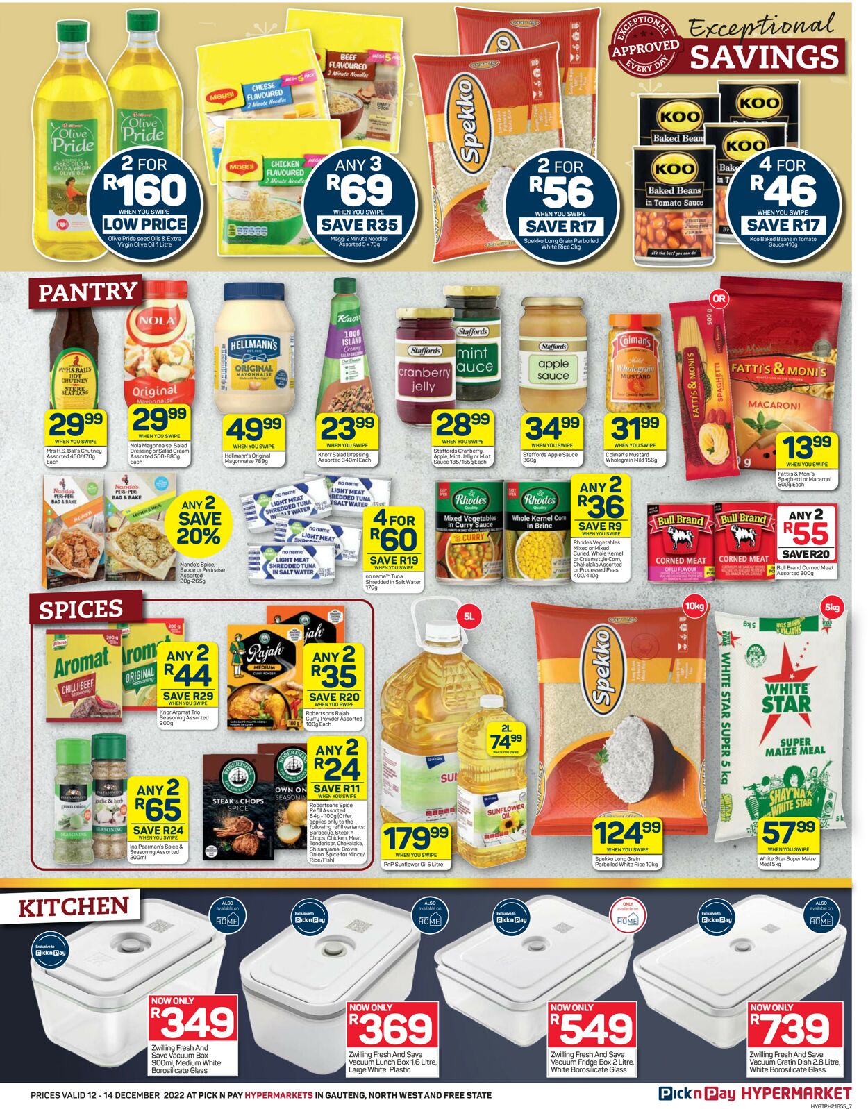 Pick n Pay Catalogue from 2022/12/12