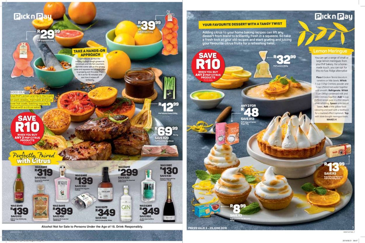 Pick n Pay Catalogue from 2019/06/03