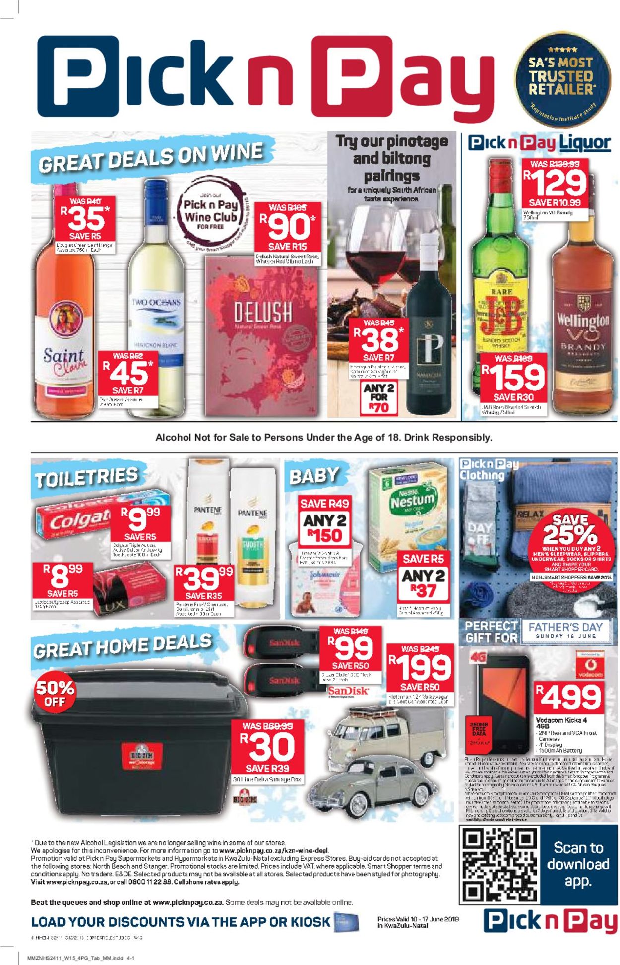 Pick n Pay Catalogue from 2019/06/10