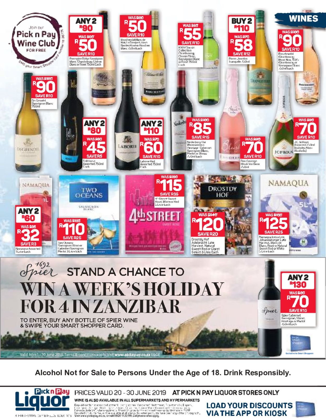 Pick n Pay Catalogue from 2019/06/20