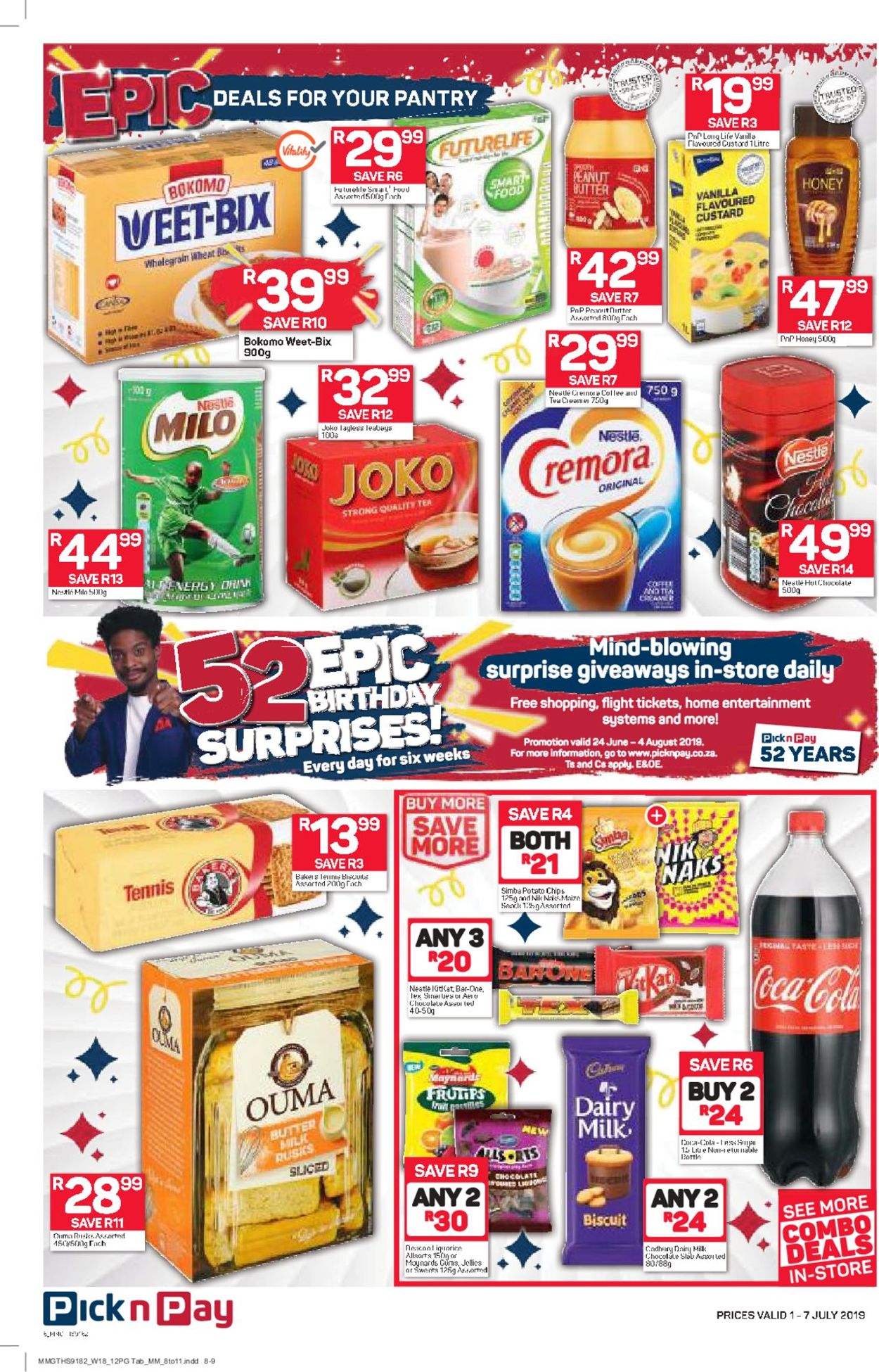 Pick n Pay Catalogue from 2019/07/01