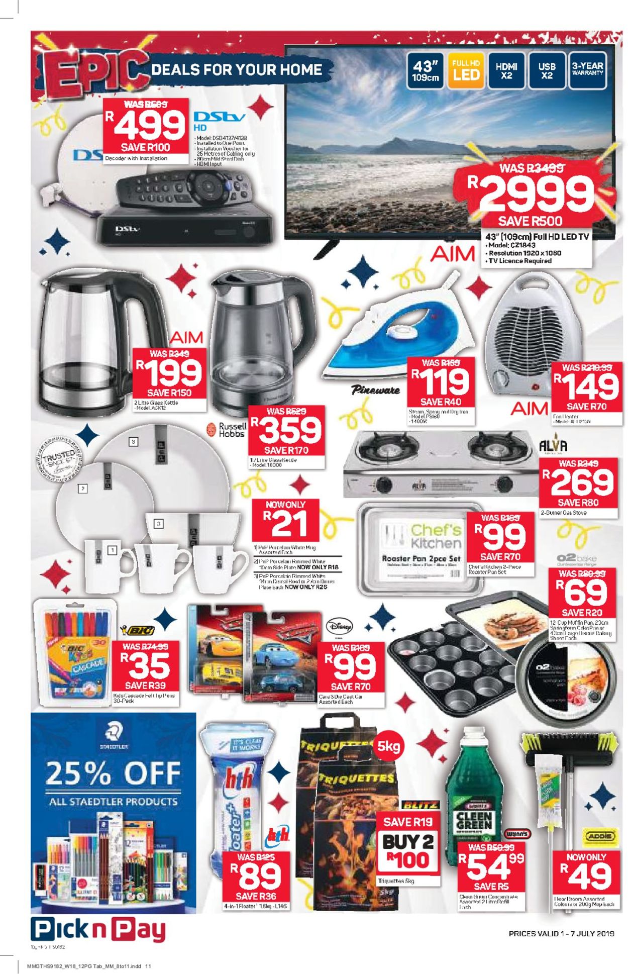 Pick n Pay Catalogue from 2019/07/01