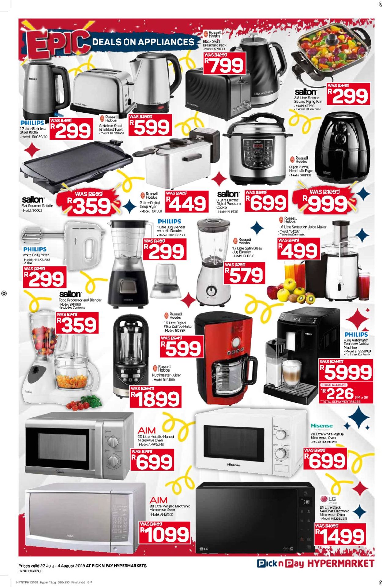 Pick n Pay Current catalogue 2019/07/22 2019/08/04 [6]