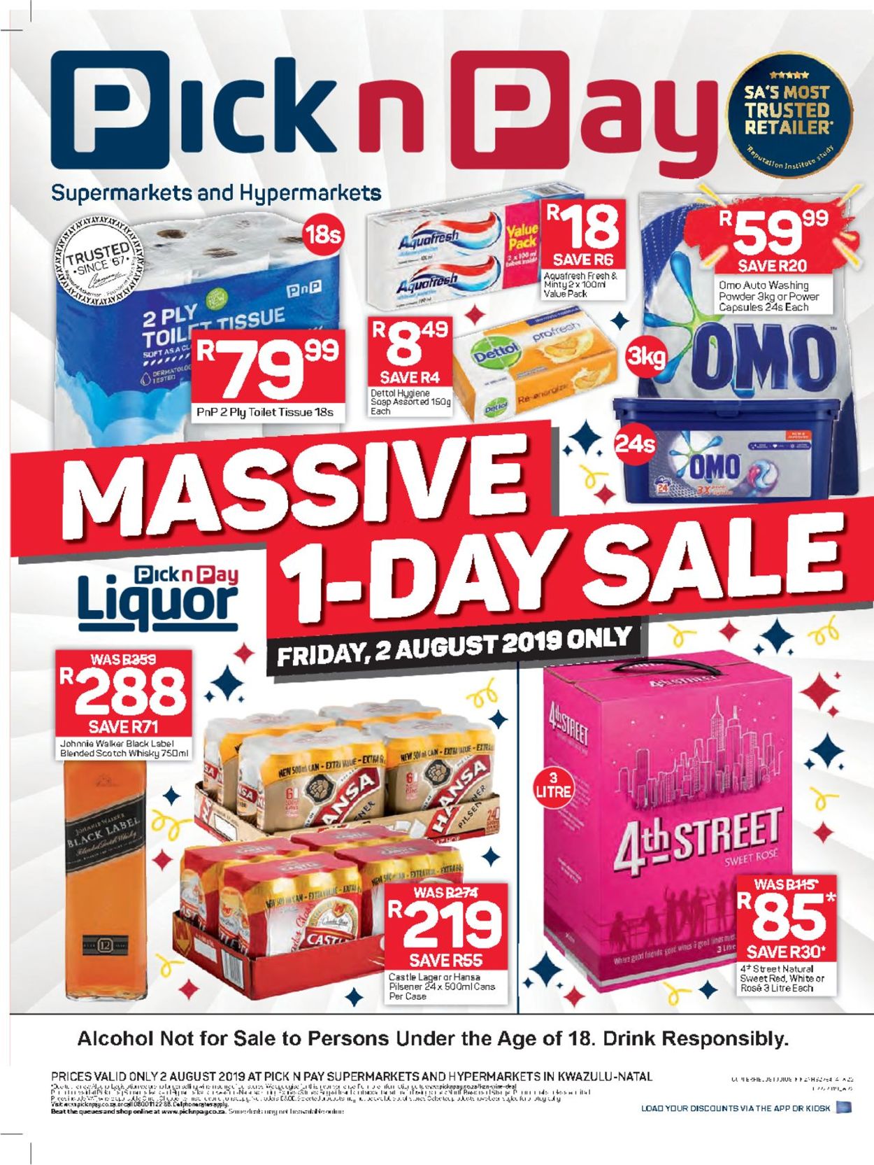 Pick n Pay Catalogue from 2019/08/02