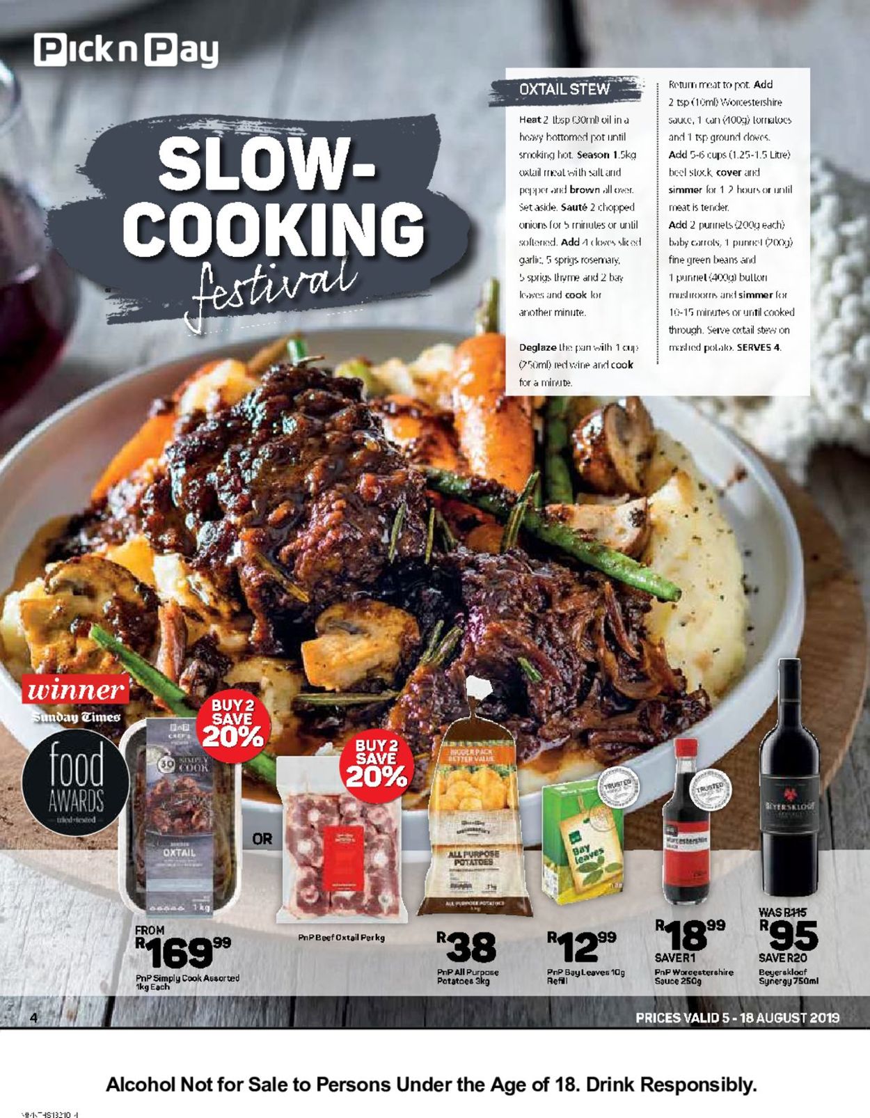 Pick n Pay Catalogue from 2019/08/05