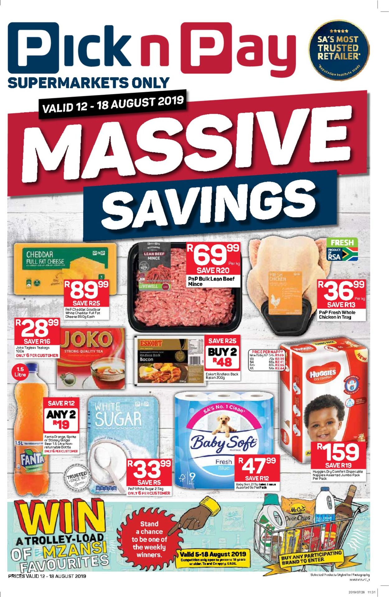 Pick n Pay Catalogue from 2019/08/12