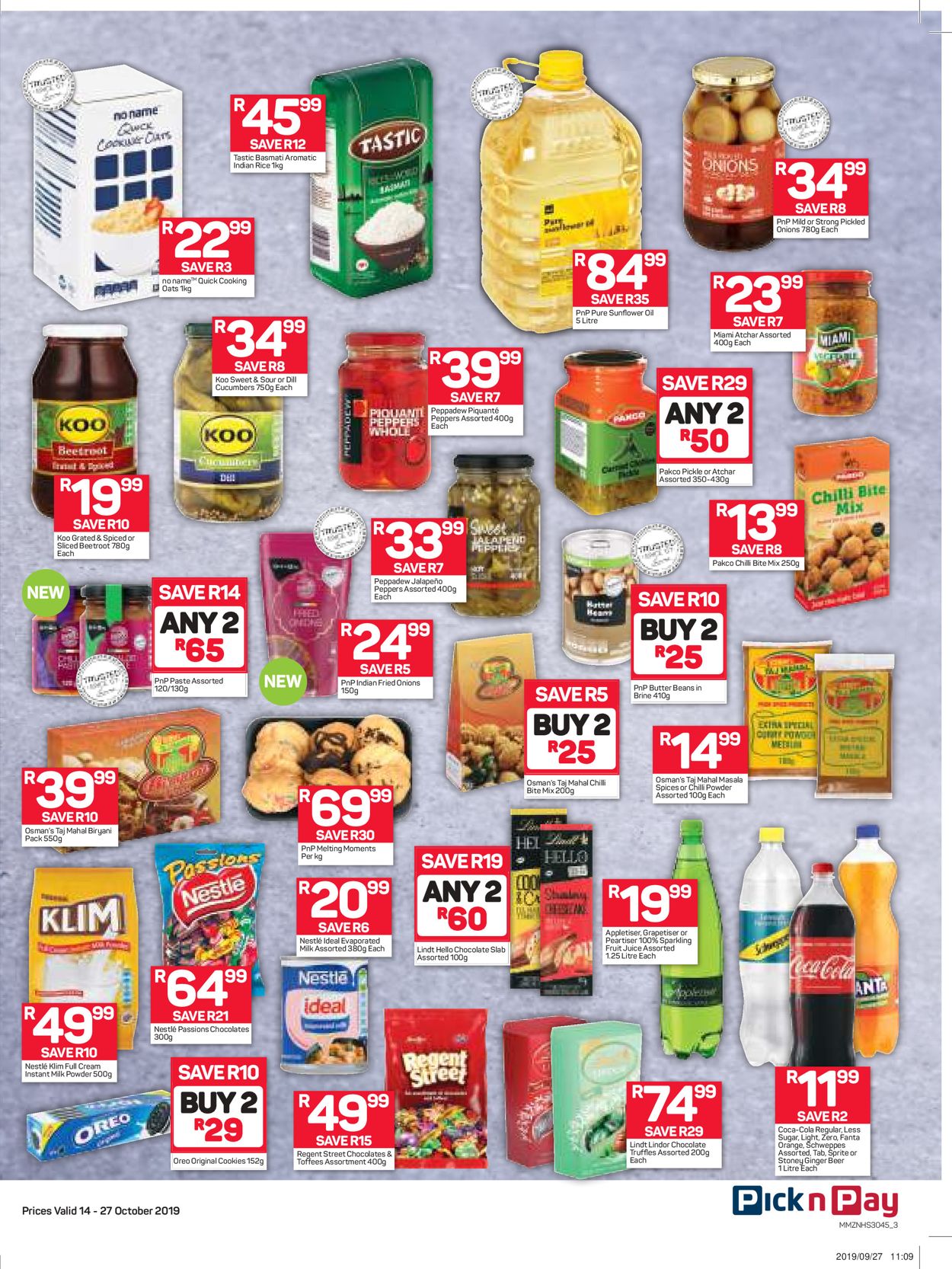 Pick n Pay Catalogue from 2019/10/14