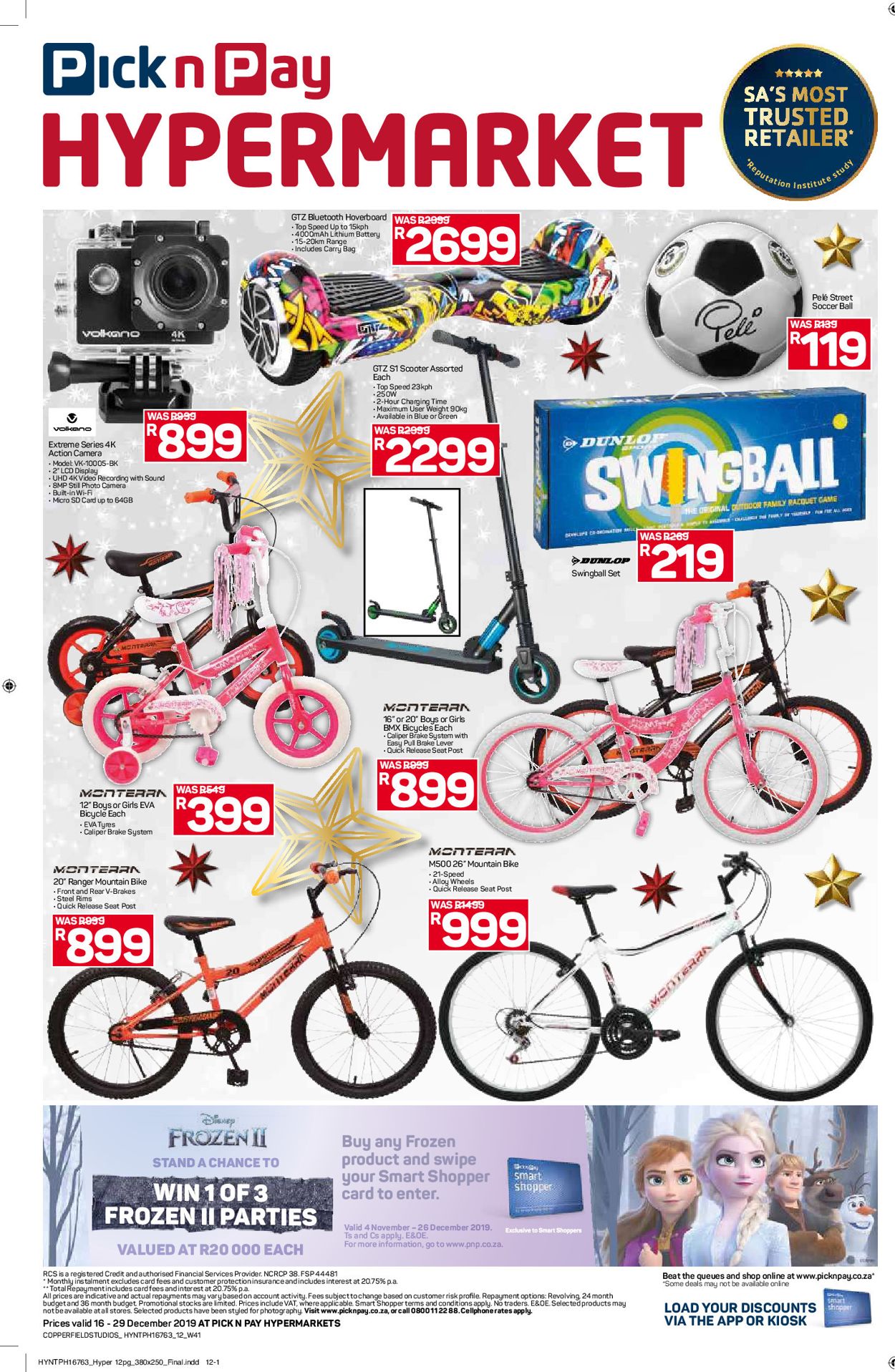 Pick n Pay Catalogue from 2019/12/16