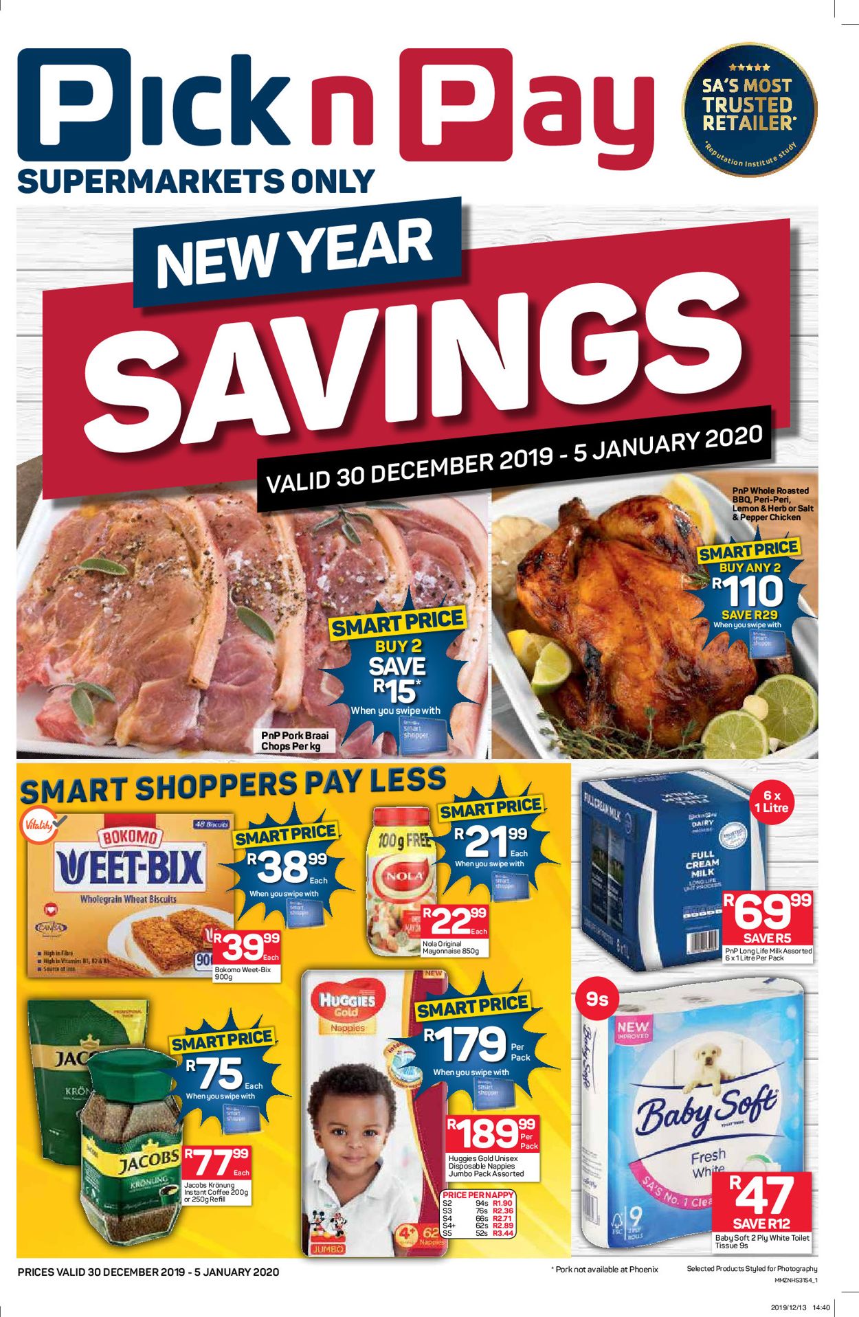 Pick n Pay Catalogue from 2019/12/30