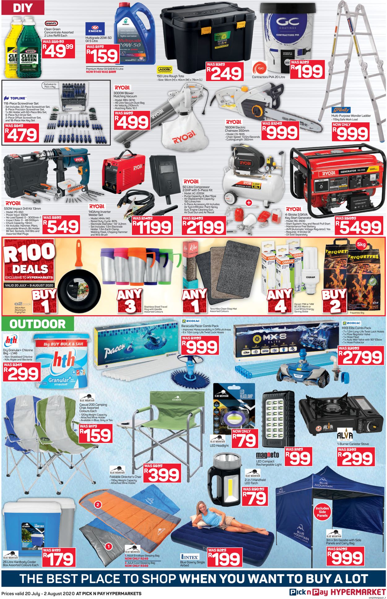 Pick n Pay Catalogue from 2020/07/20