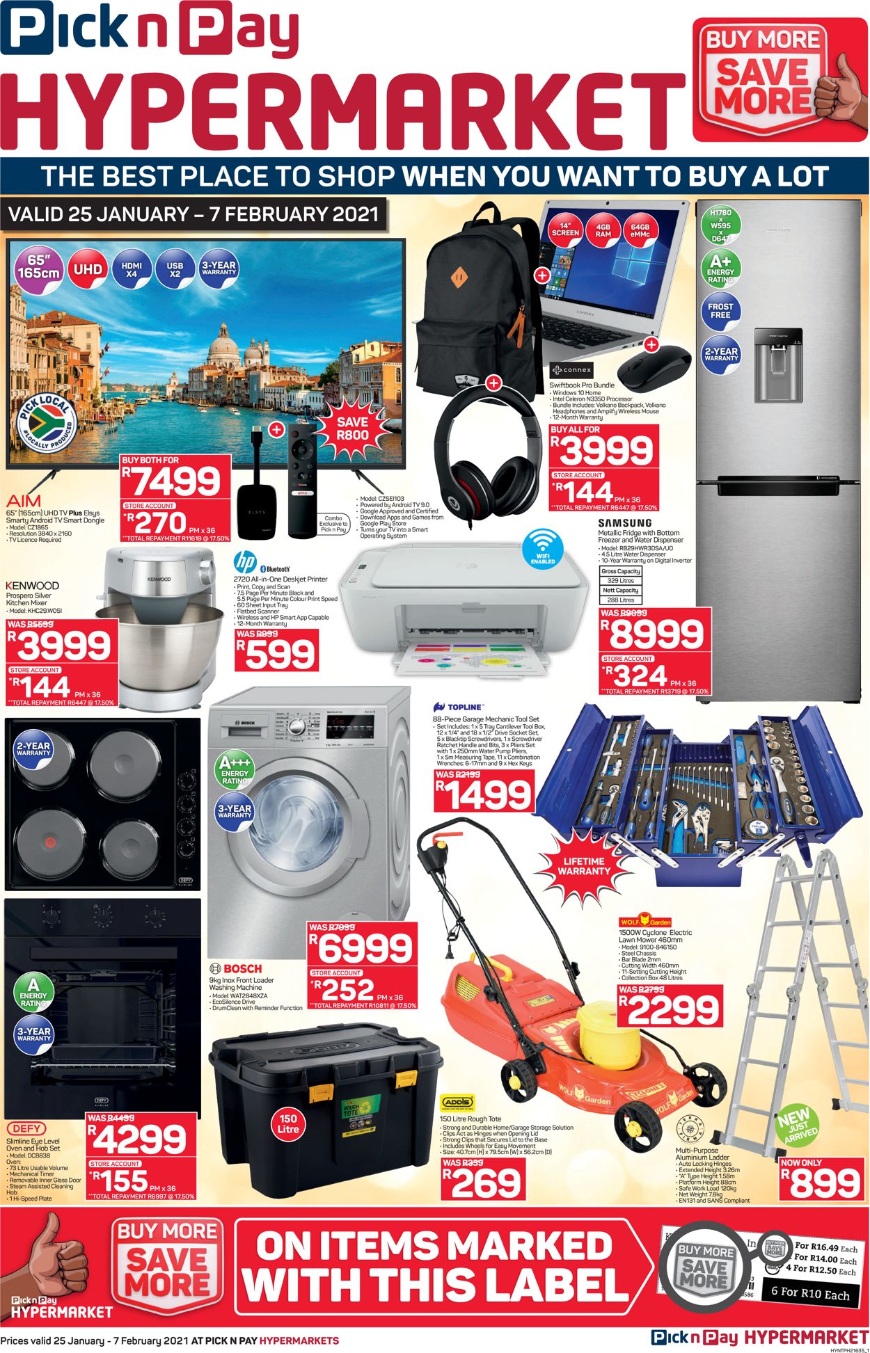 Pick n Pay Catalogue from 2021/01/25