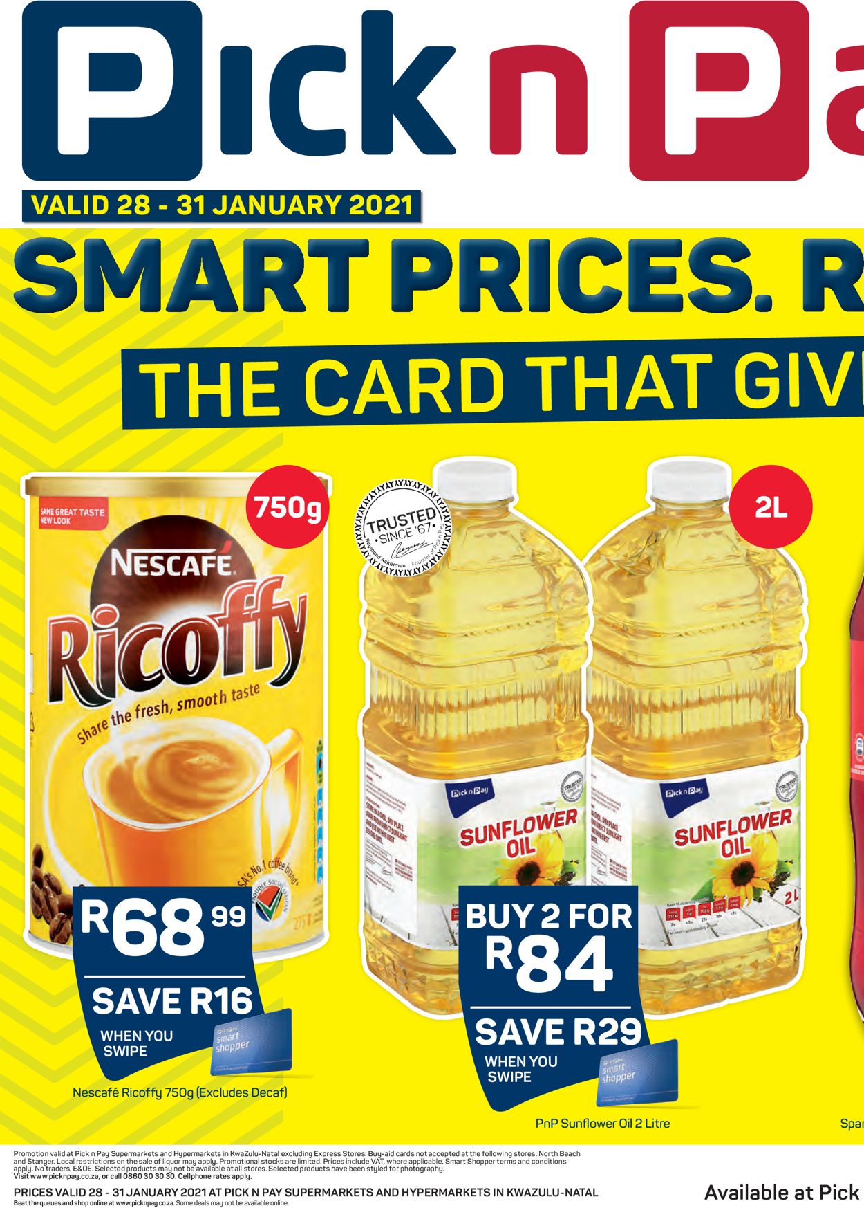 Pick n Pay Catalogue from 2021/01/28