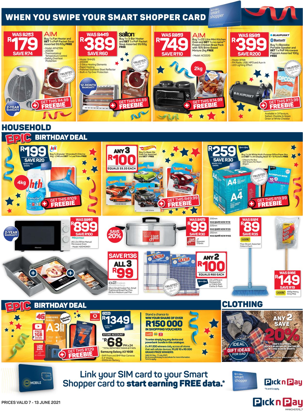 Pick n Pay Catalogue from 2021/06/07