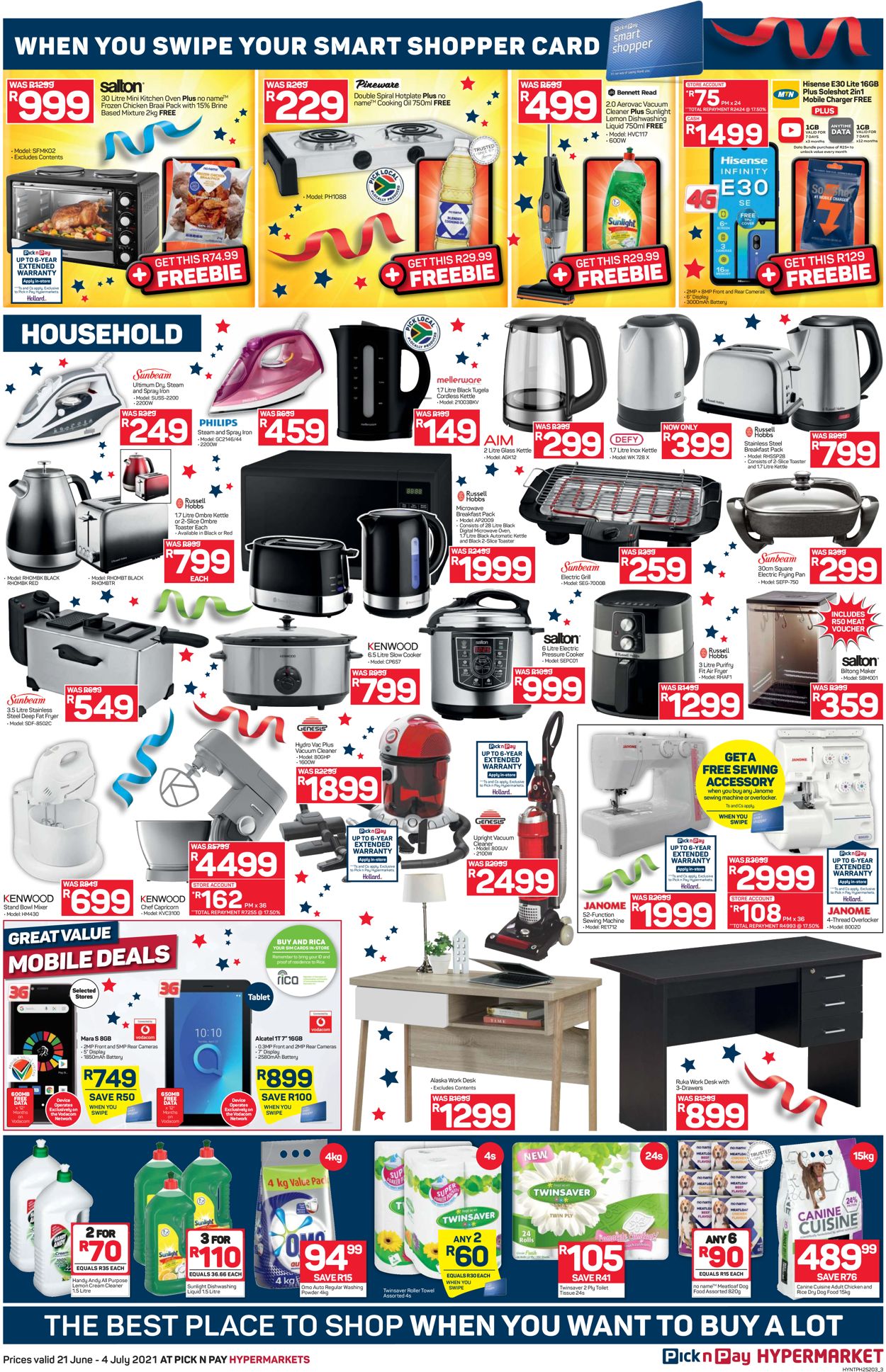 Pick n Pay Catalogue from 2021/06/21