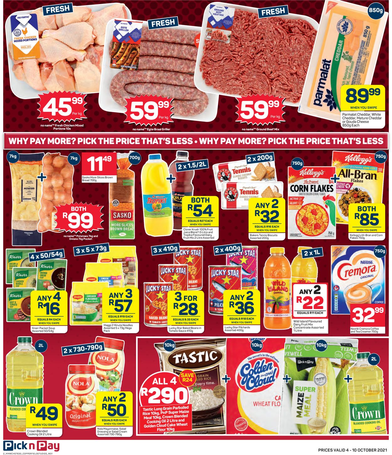 Pick n Pay Catalogue from 2021/10/04