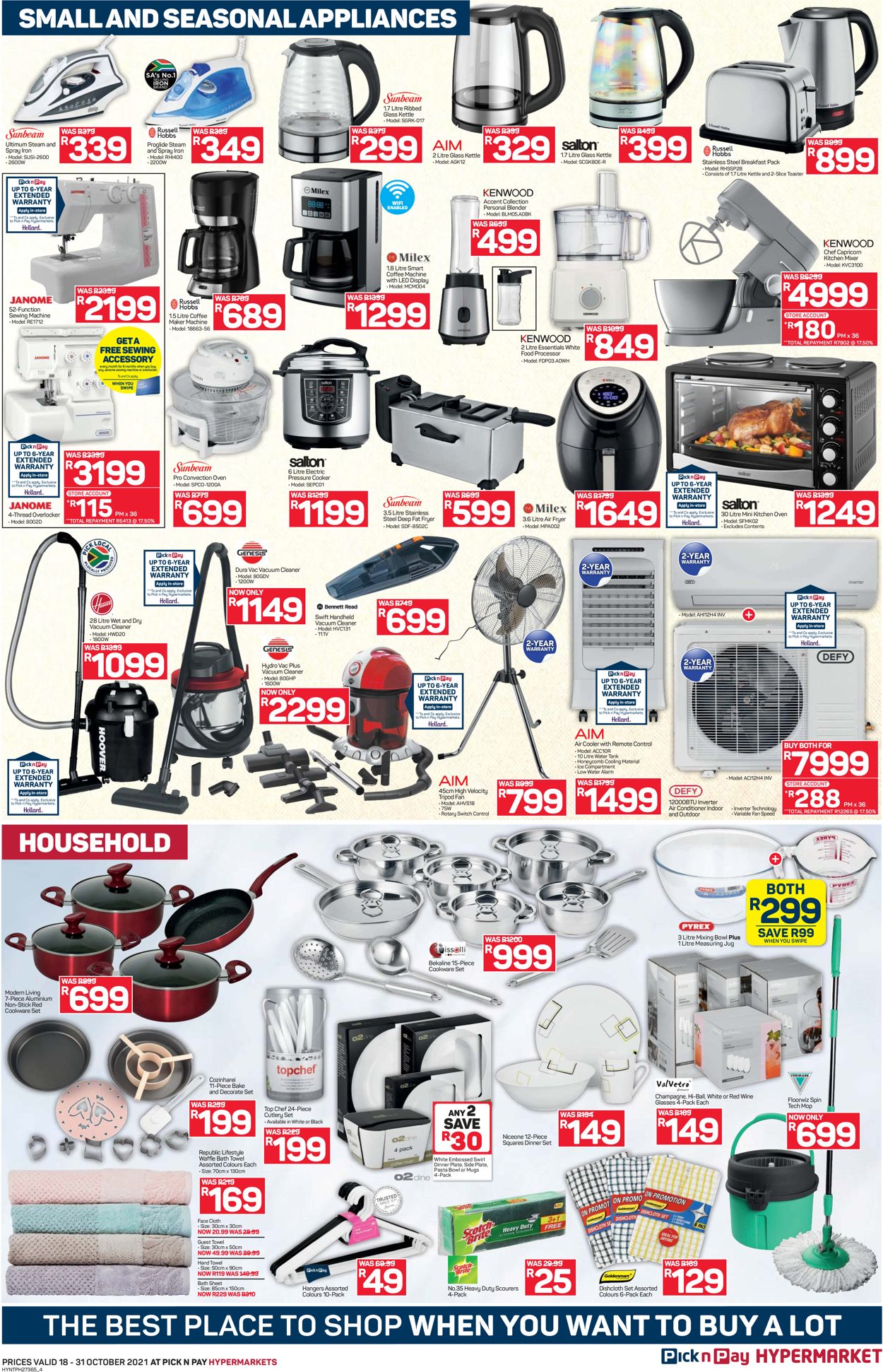 Pick n Pay Catalogue from 2021/10/18