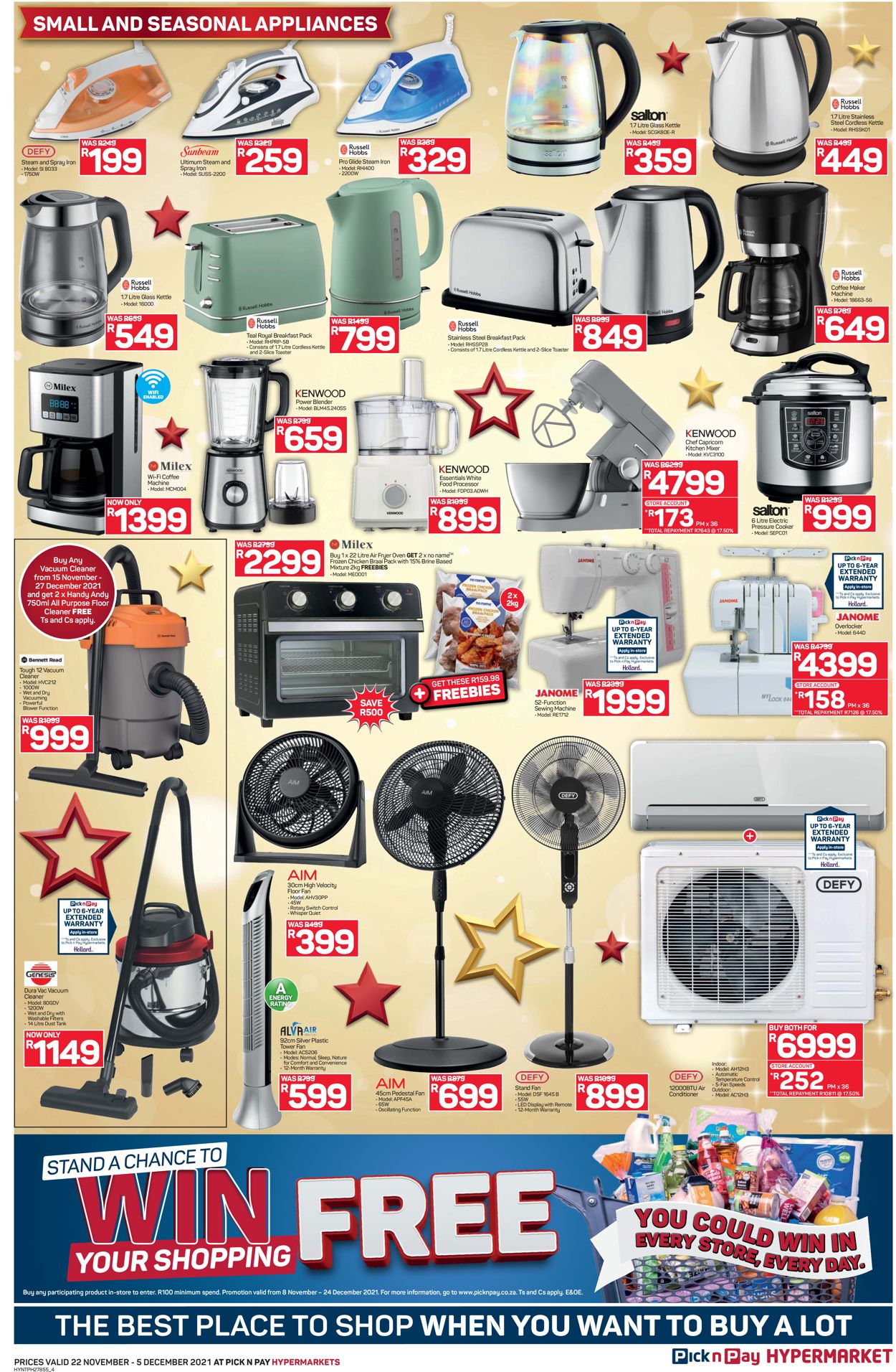 Pick n Pay Catalogue from 2021/11/22