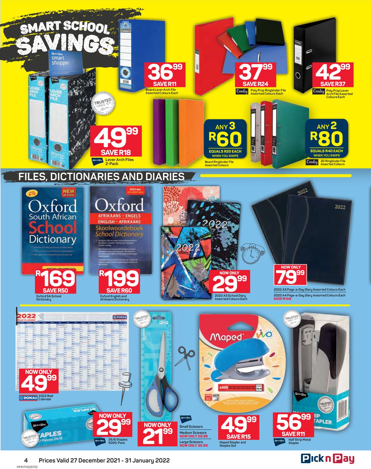 Pick n Pay Catalogue from 2021/12/27