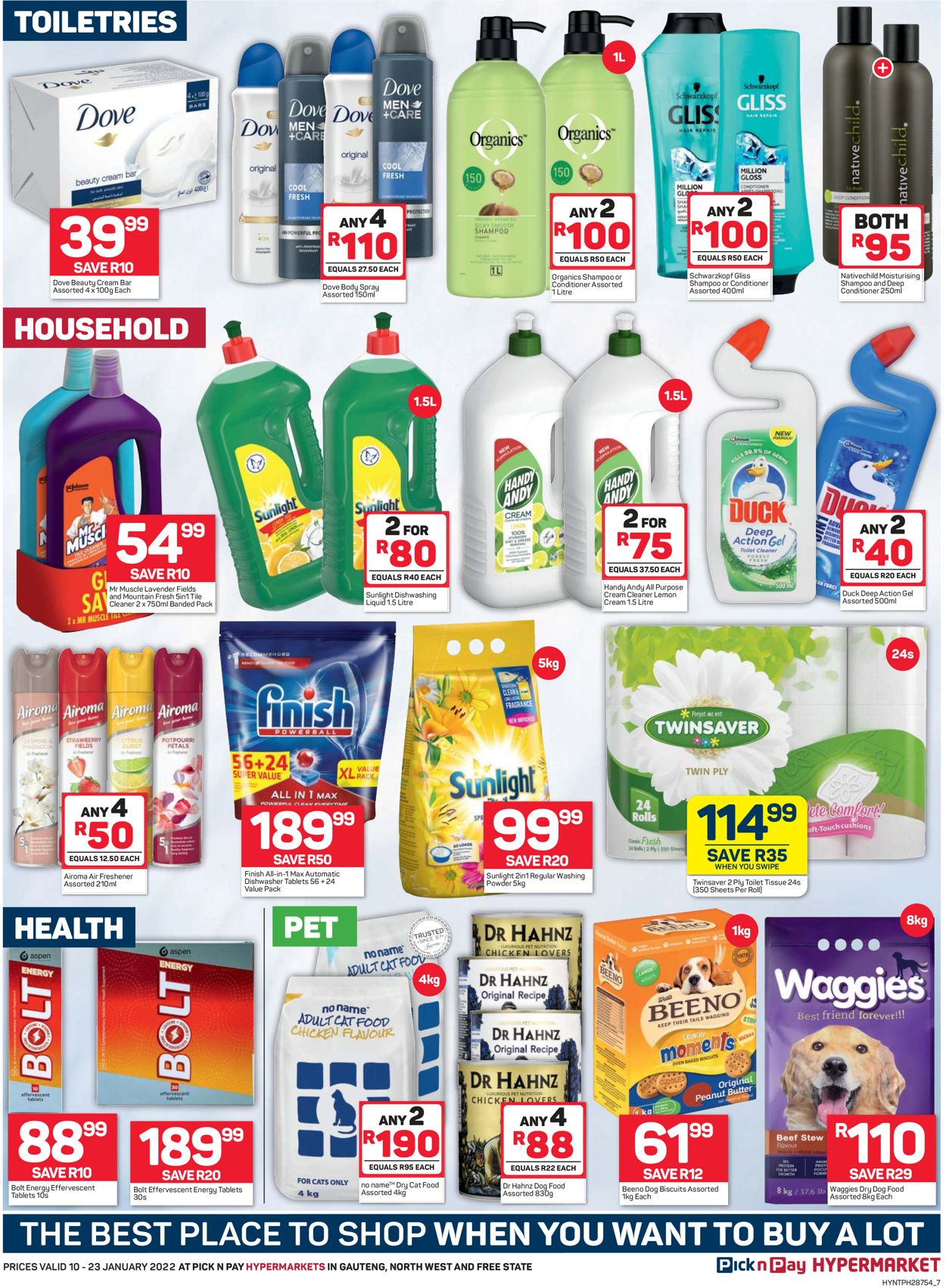 Pick n Pay Catalogue from 2022/01/10