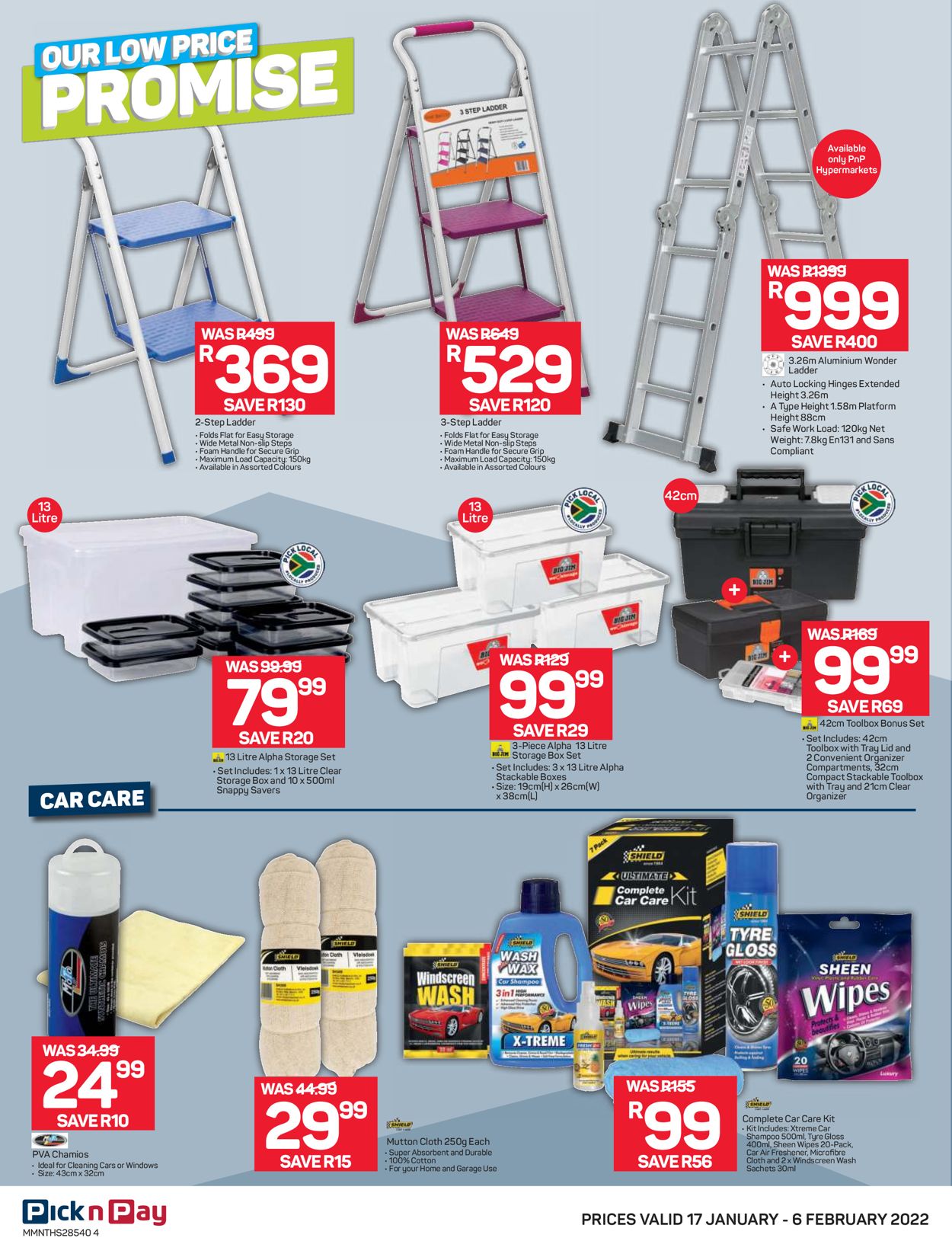 Pick n Pay Catalogue from 2022/01/17