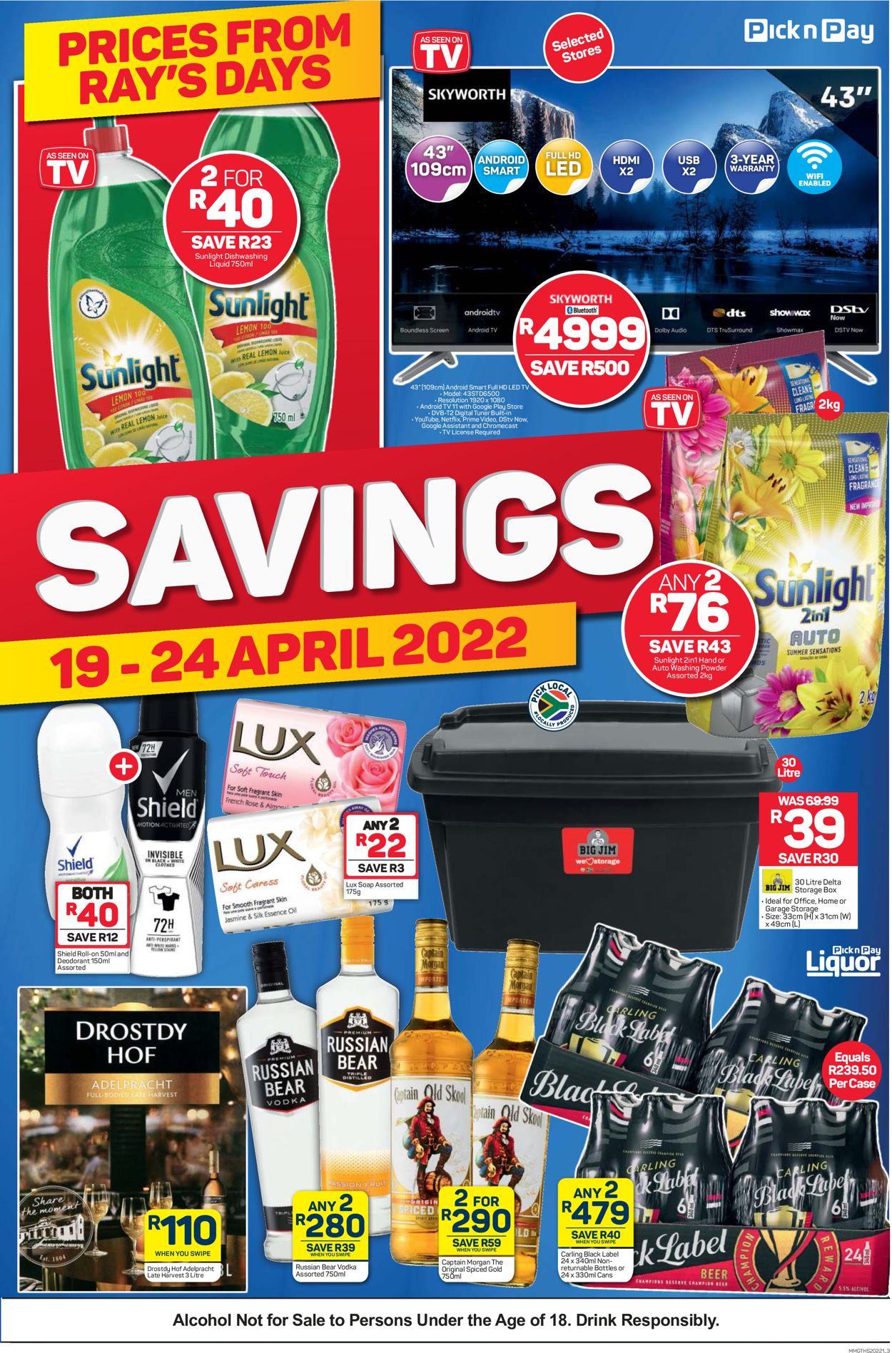 Pick n Pay Catalogue from 2022/04/19