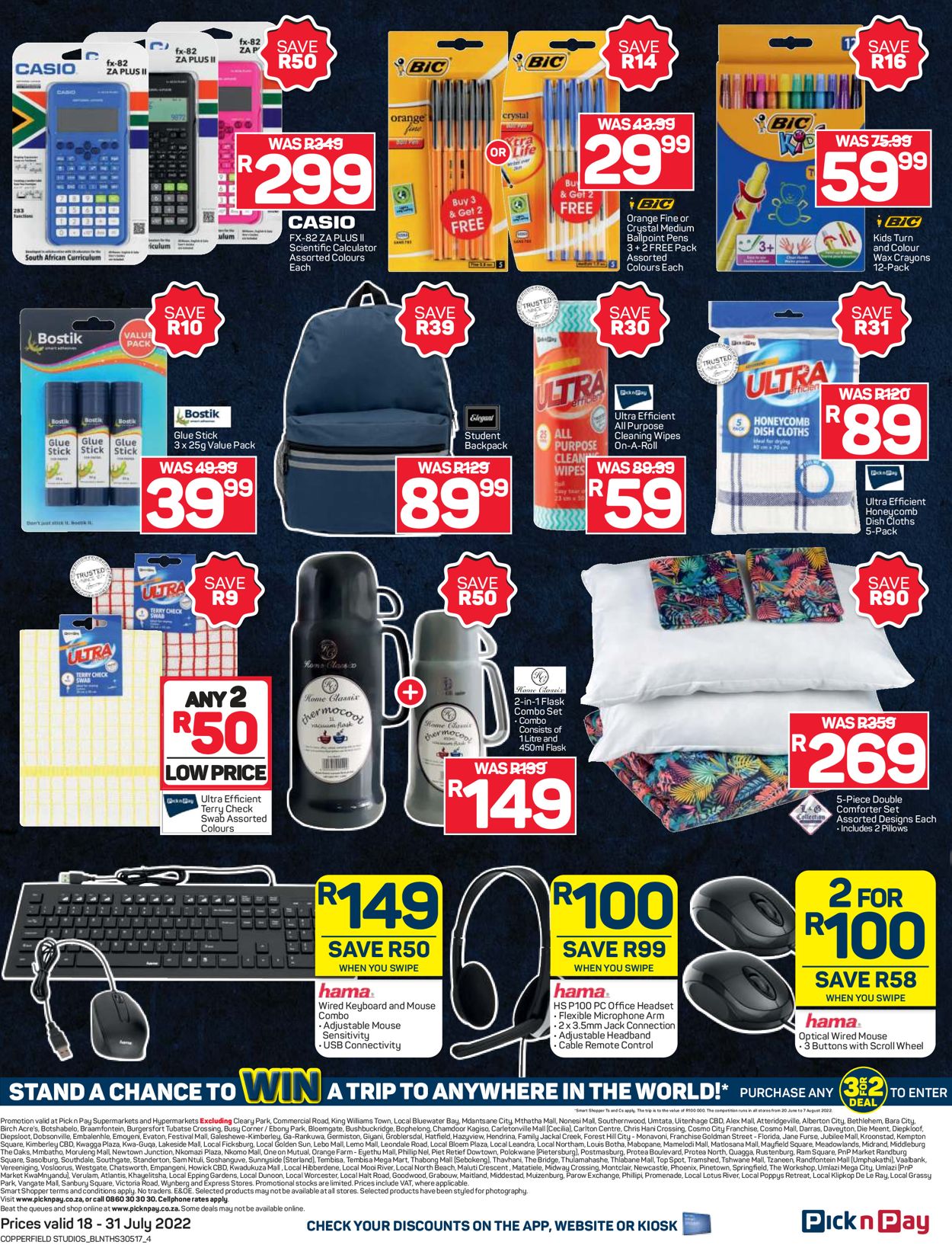 Pick n Pay Catalogue from 2022/07/18