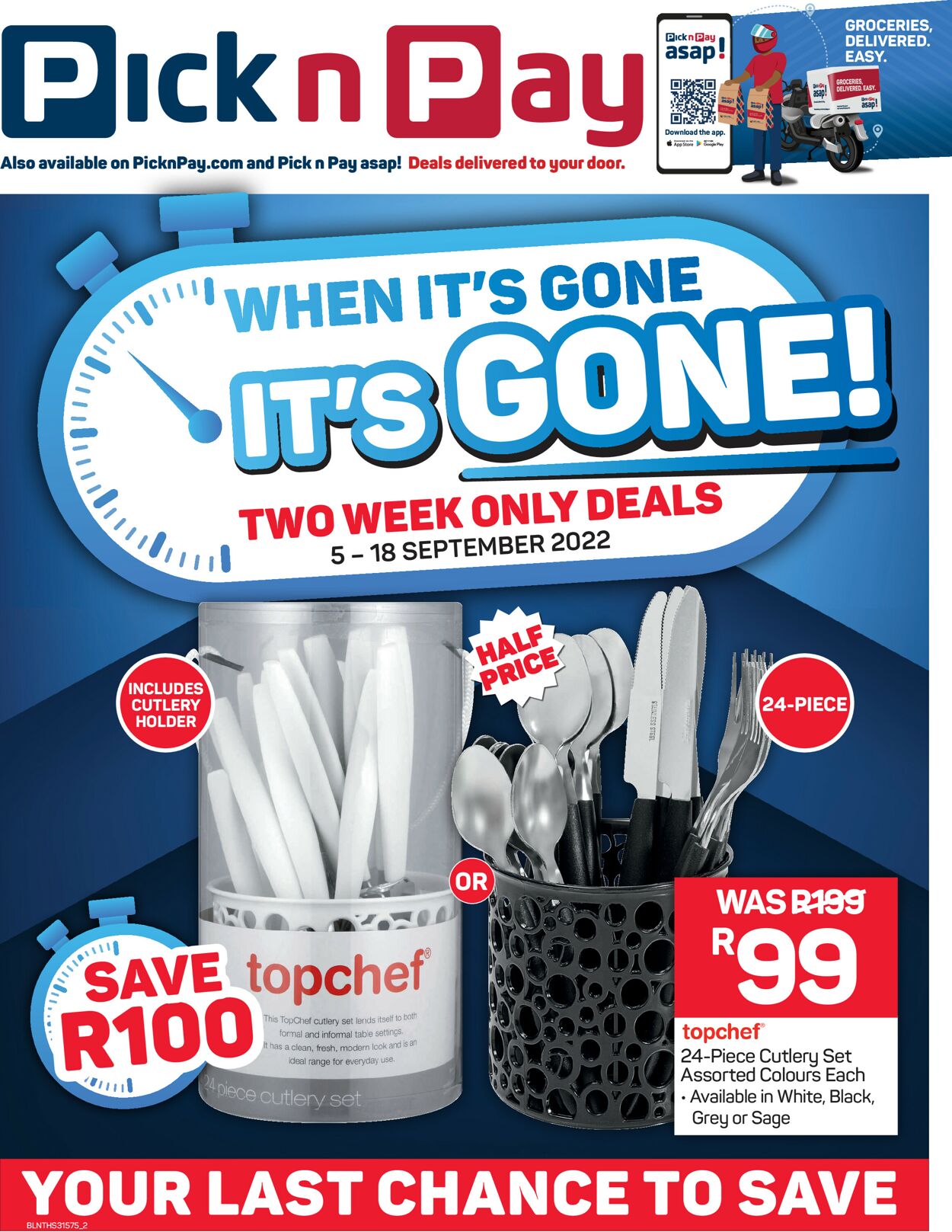 Pick n Pay Catalogue from 2022/09/05
