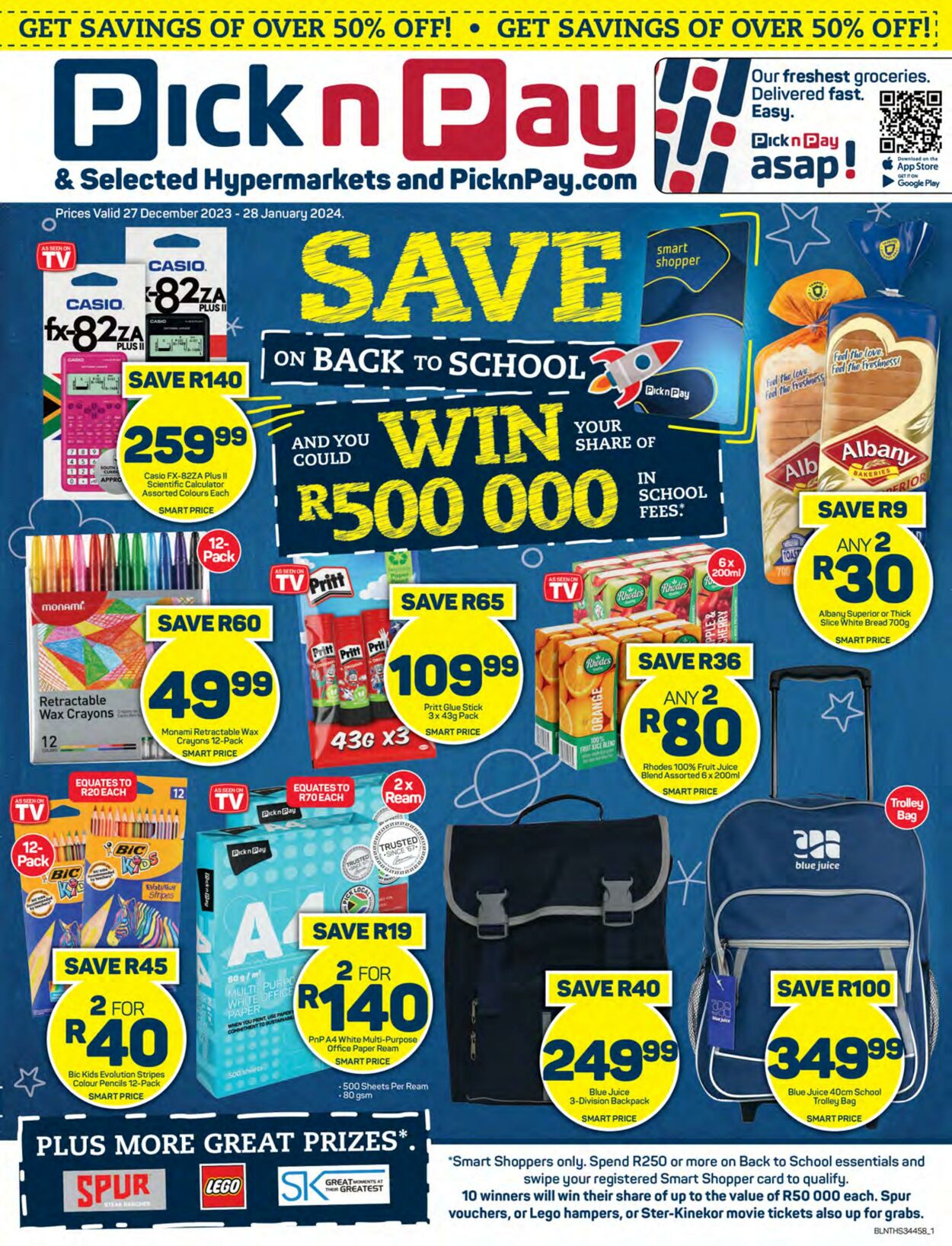 Pick n Pay Catalogue from 2023/12/27