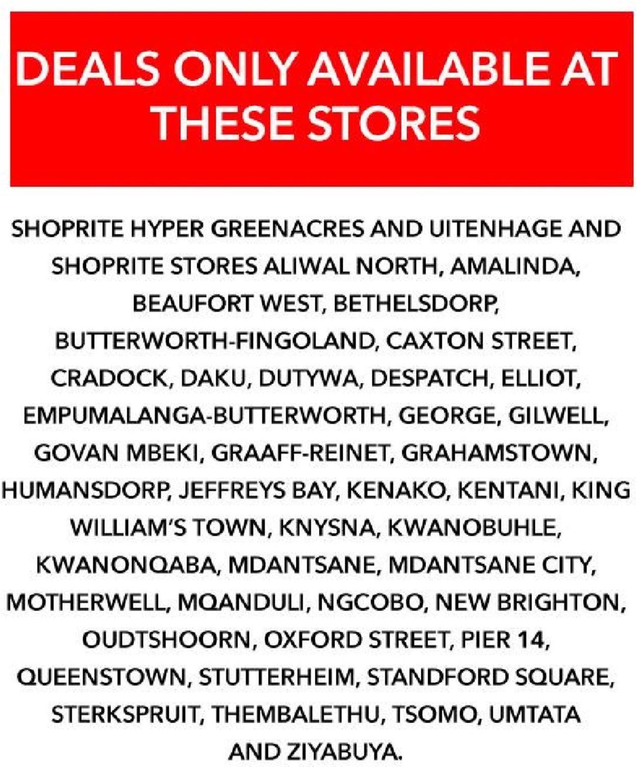 Shoprite Catalogue from 2019/06/19