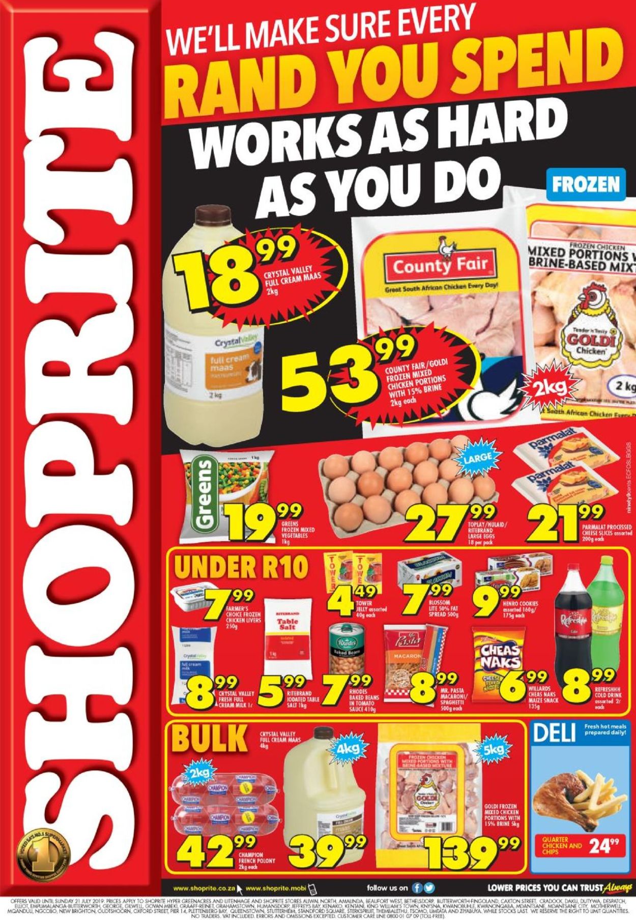 Shoprite Catalogue from 2019/07/18