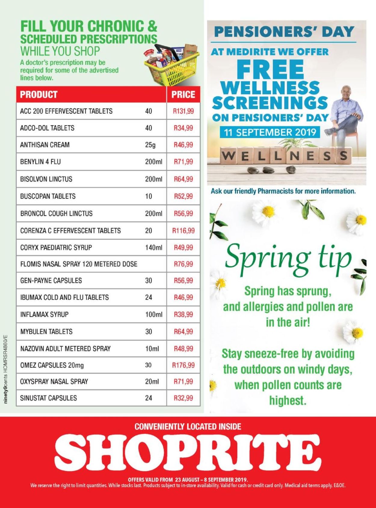 Shoprite Catalogue from 2019/08/23