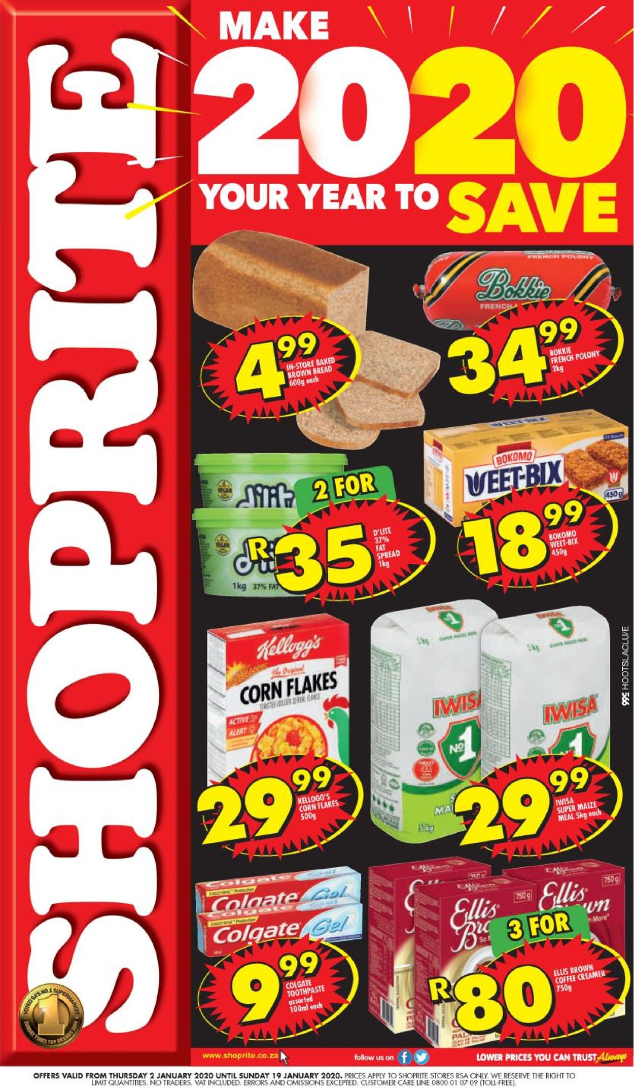 Shoprite Catalogue from 2020/01/02