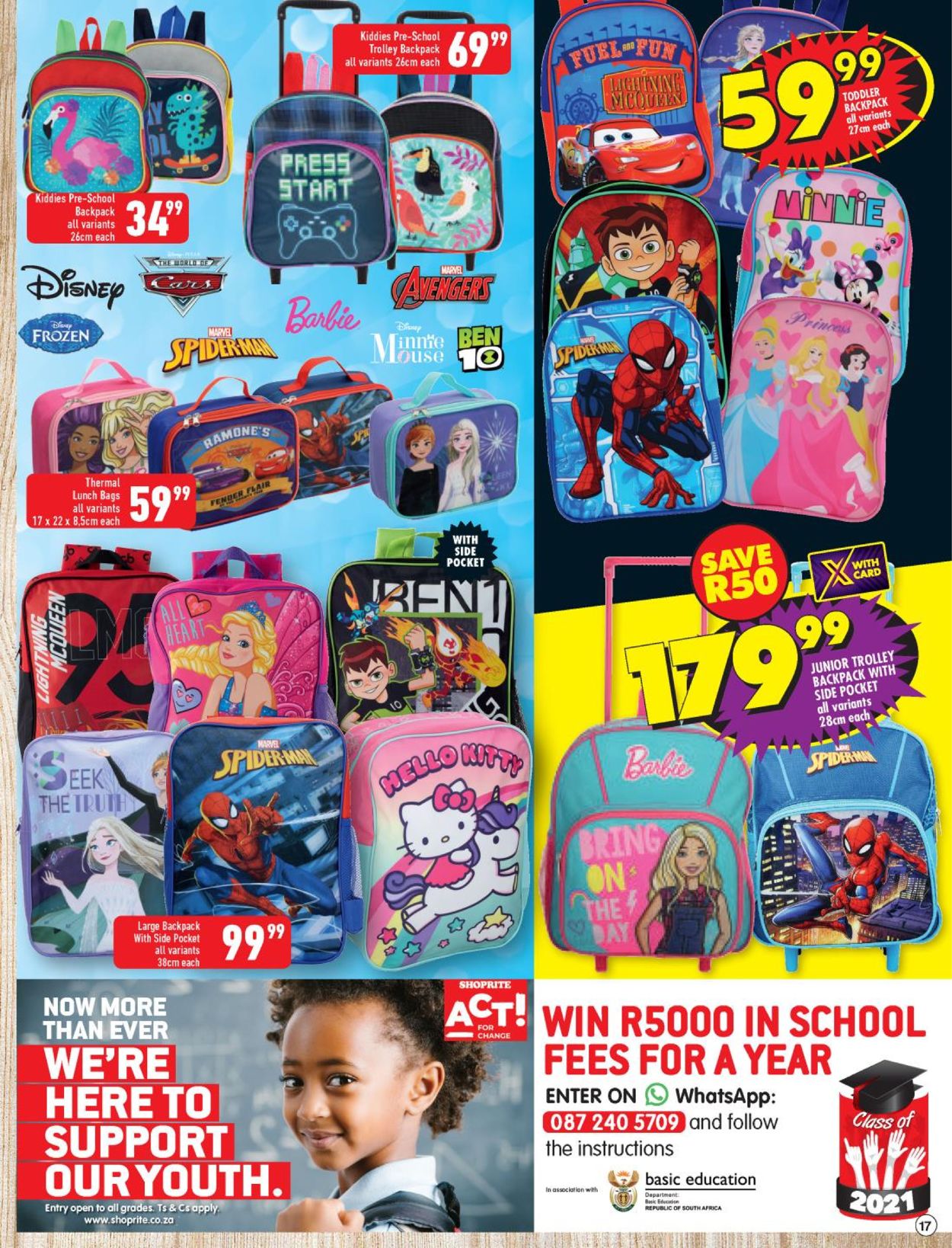 Shoprite Back to School 2021 Current catalogue 2021/01/04 2021/02/21 [17]