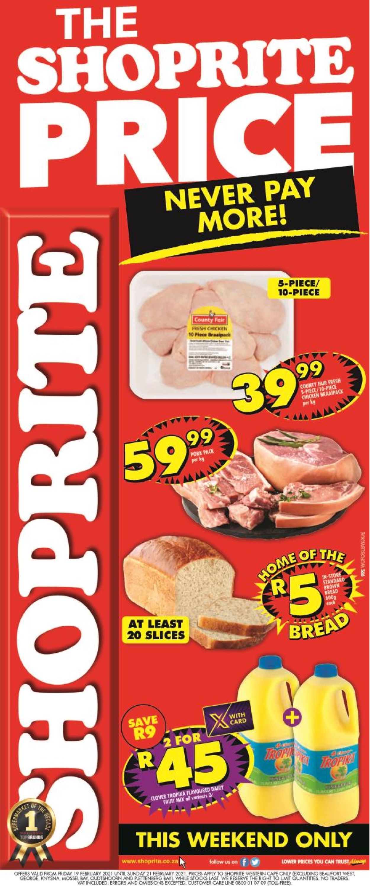 Shoprite Catalogue from 2021/02/19