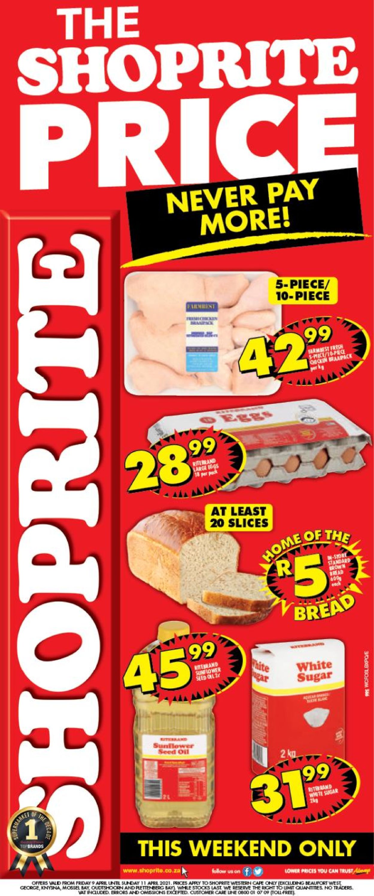 Shoprite Catalogue from 2021/04/09