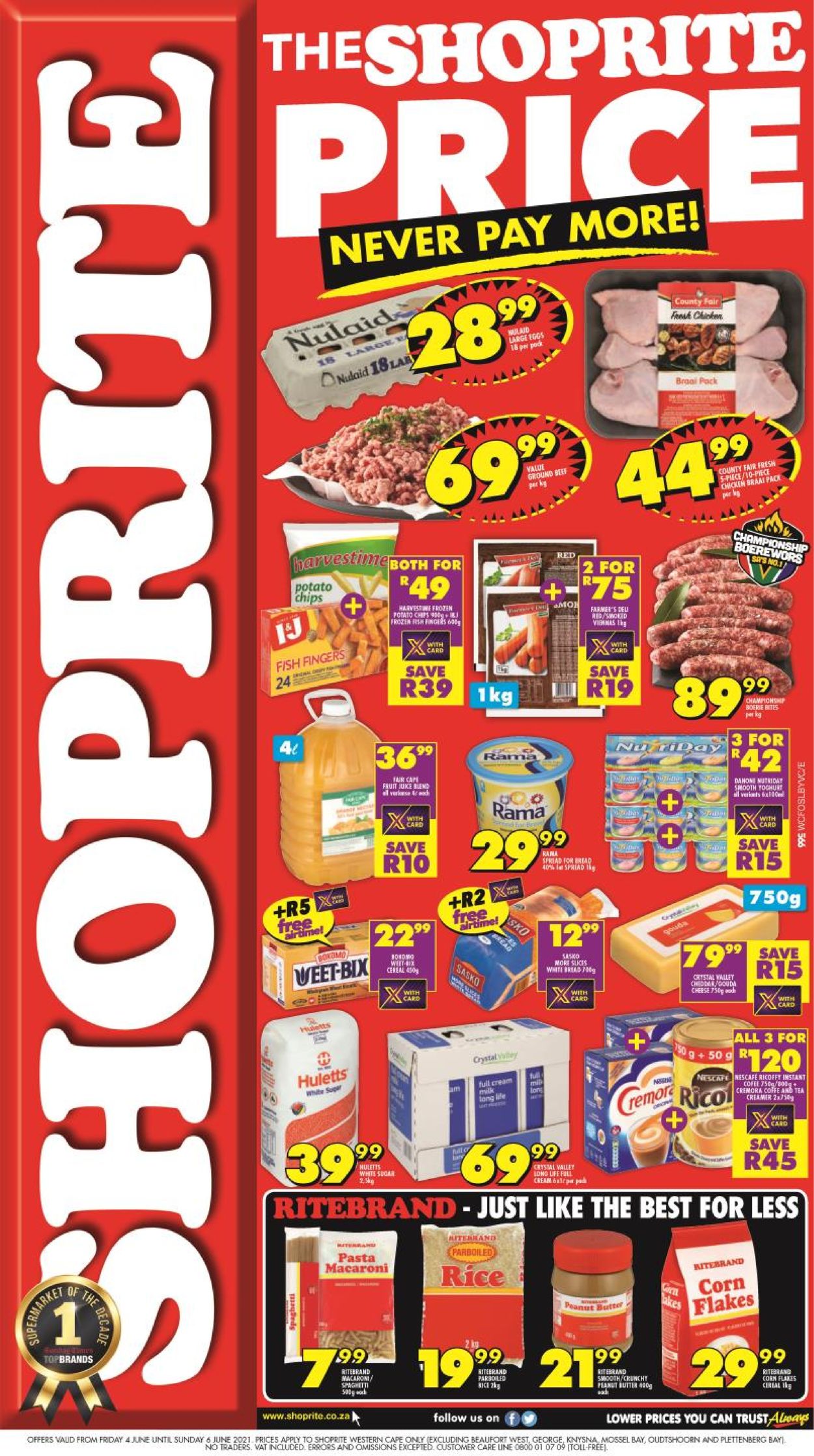 Shoprite Catalogue from 2021/06/04