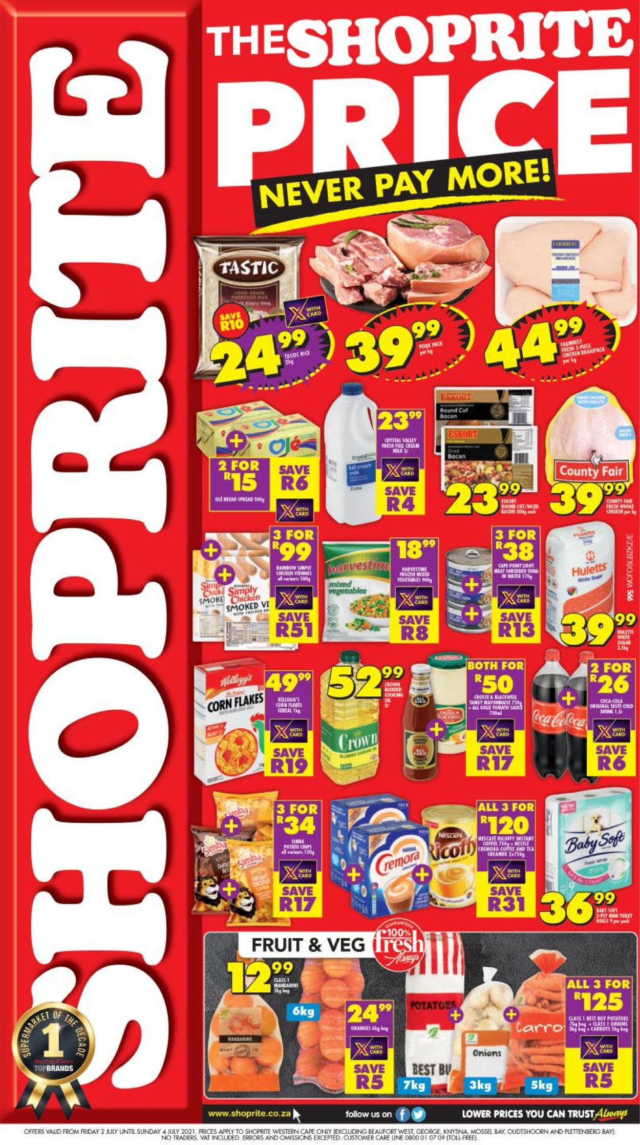 Shoprite Catalogue from 2021/07/02