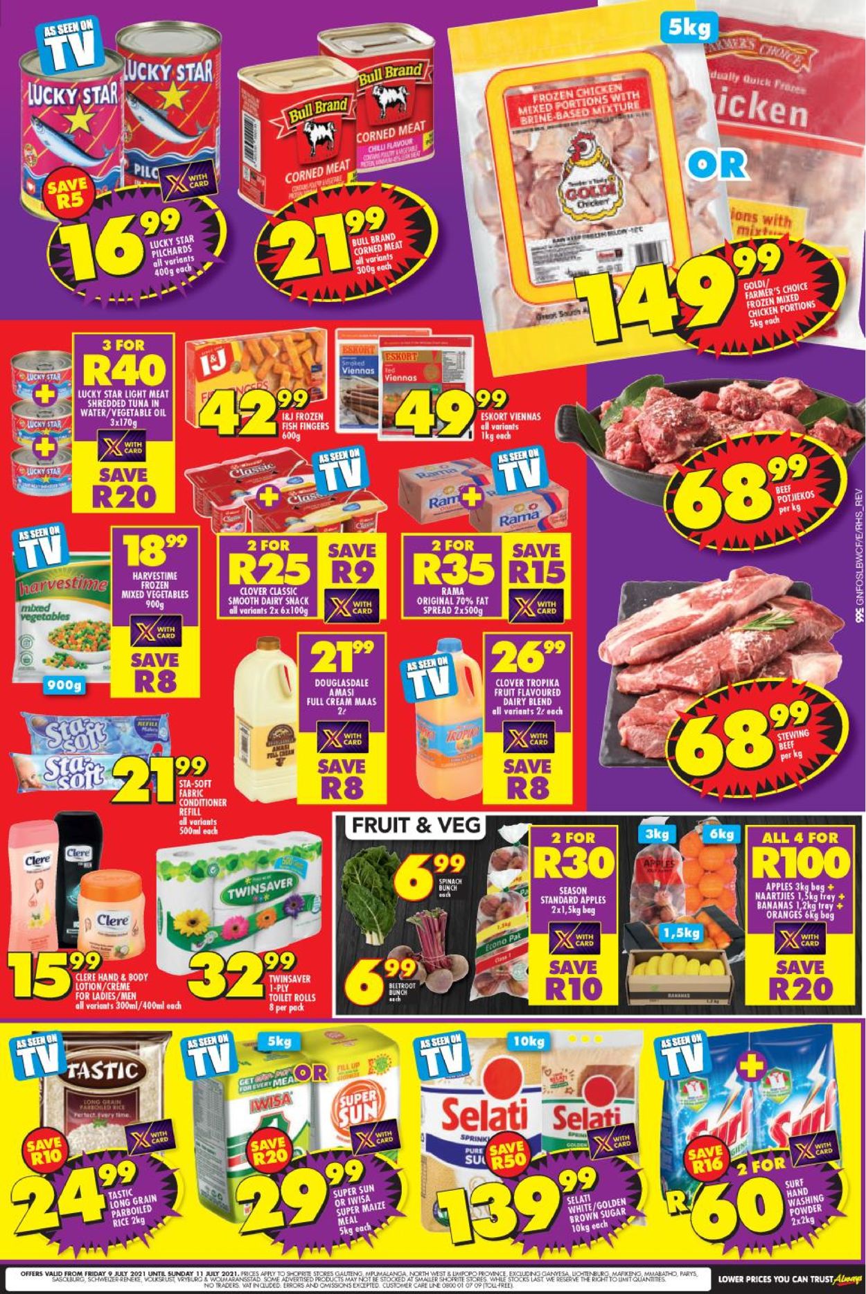 Shoprite Catalogue from 2021/07/09