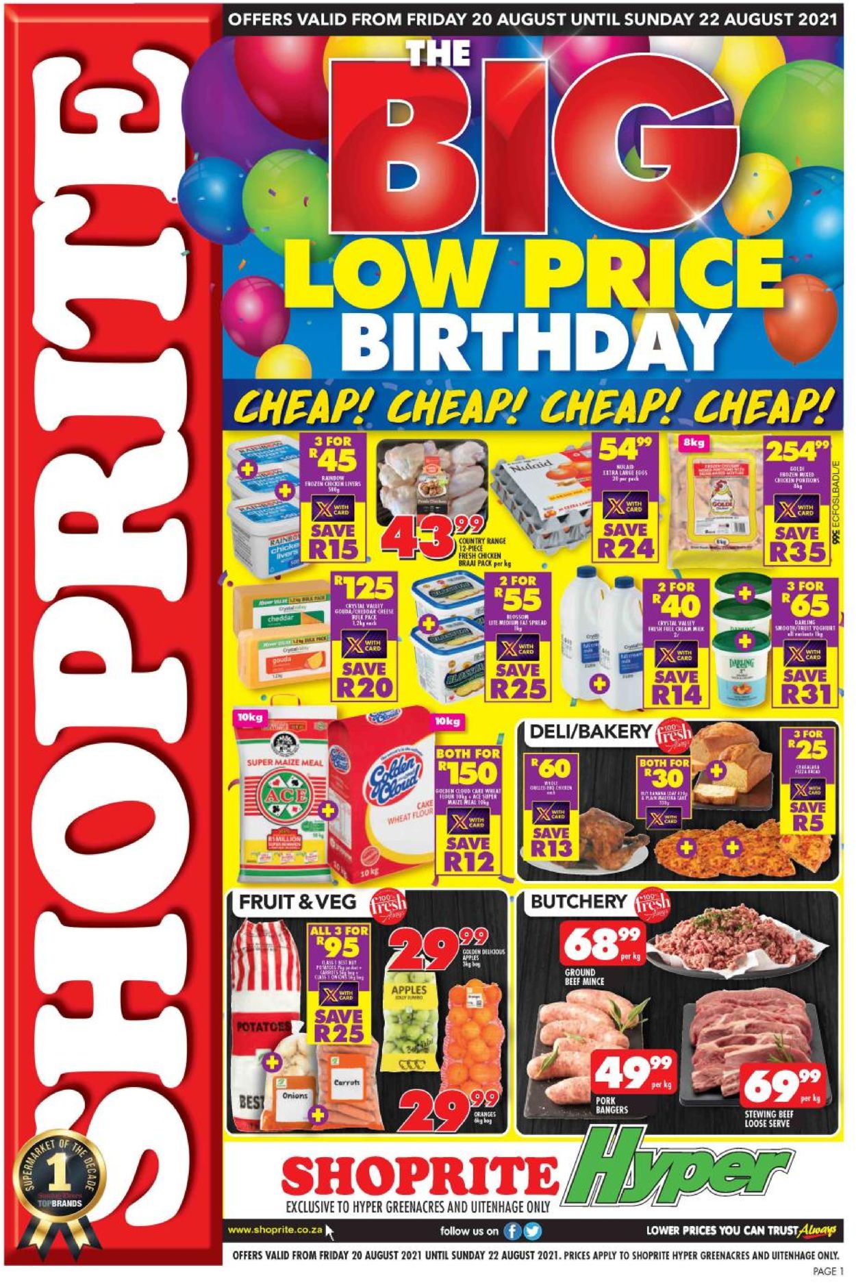 Shoprite Catalogue from 2021/08/20