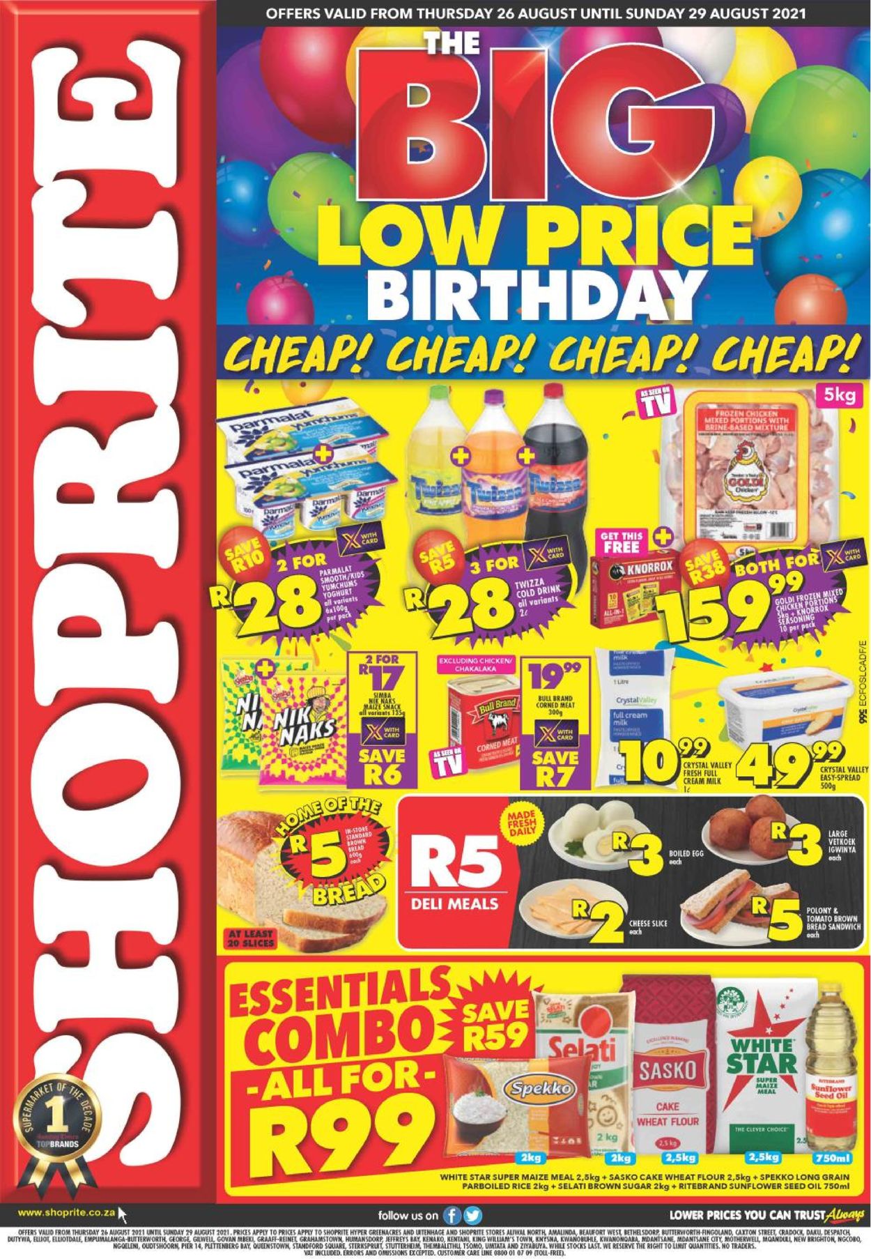 Shoprite Catalogue from 2021/08/26