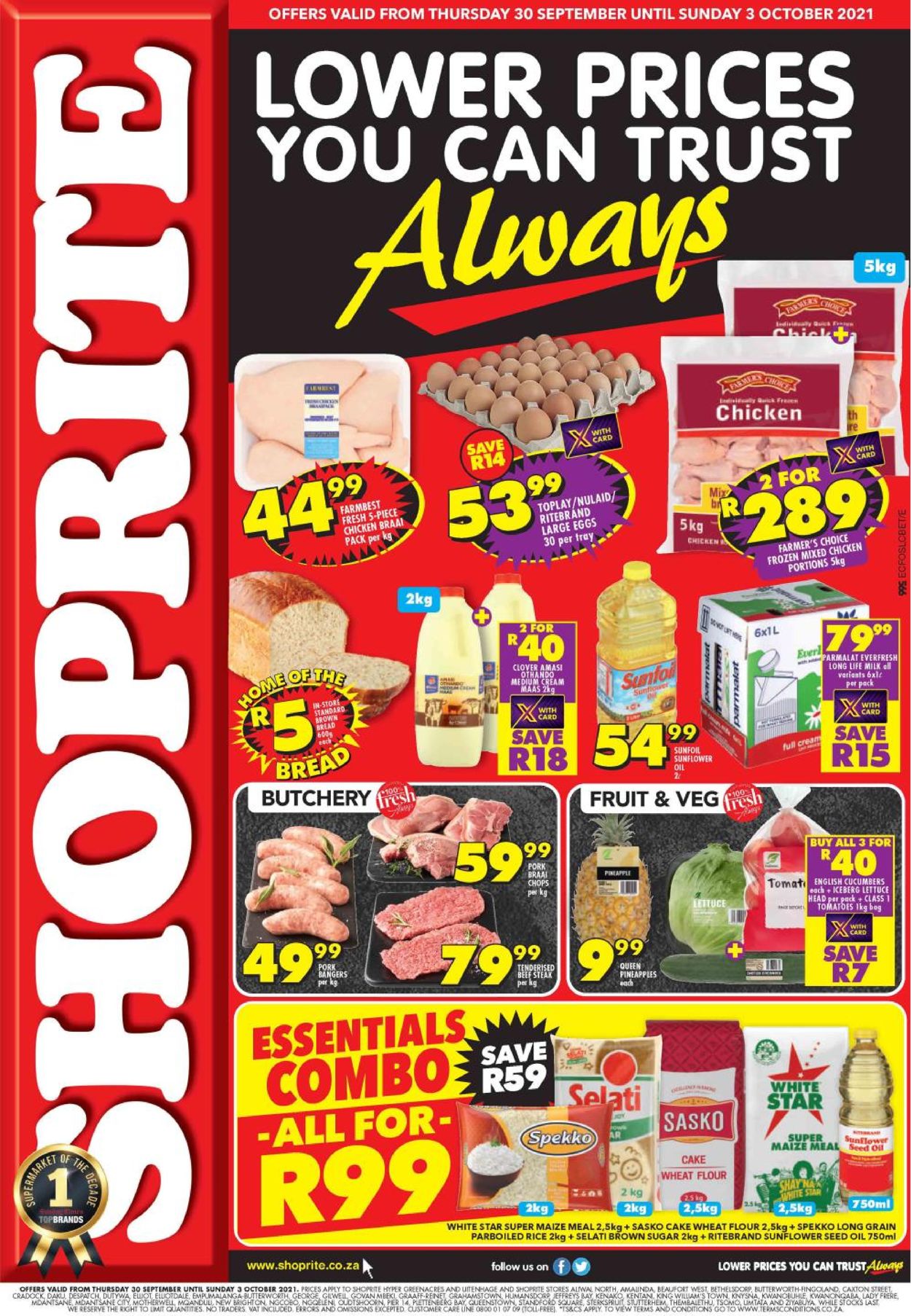 Shoprite Catalogue from 2021/09/30