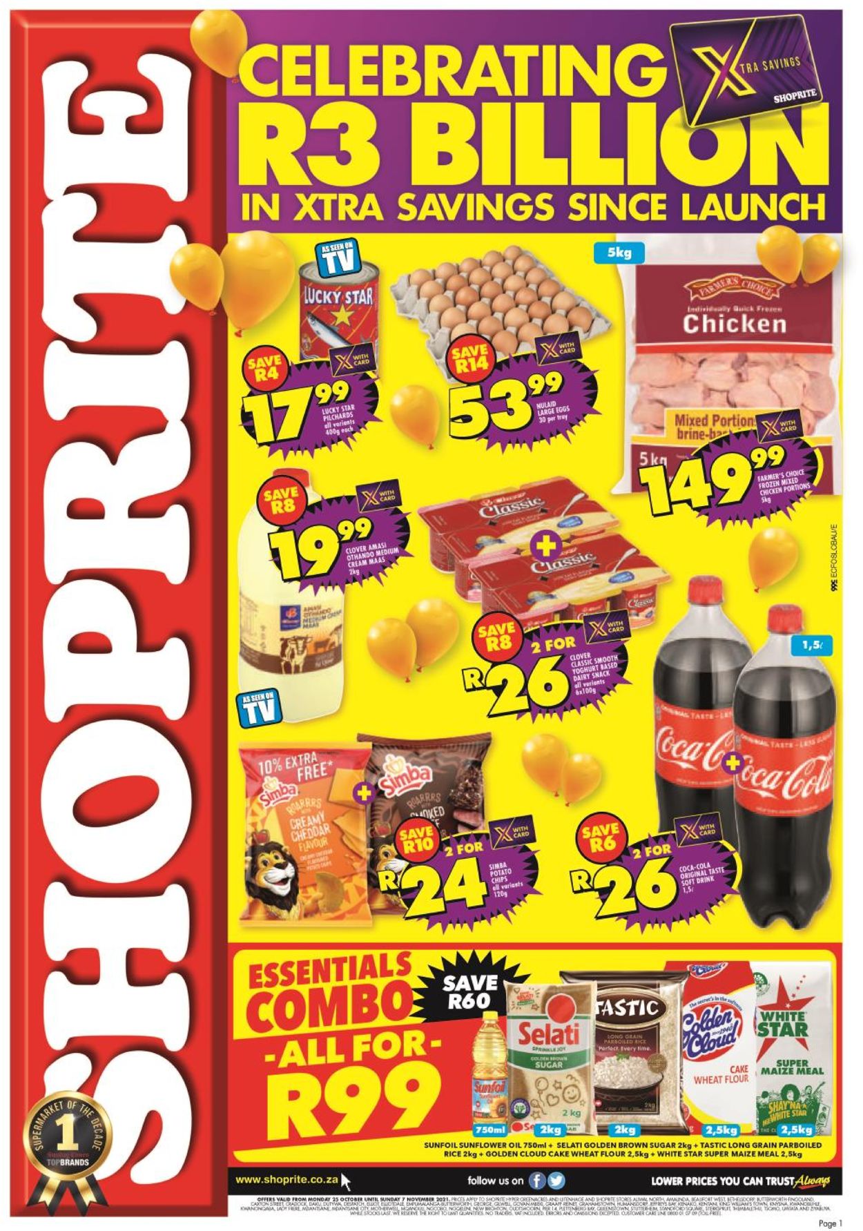 Shoprite Catalogue from 2021/10/25