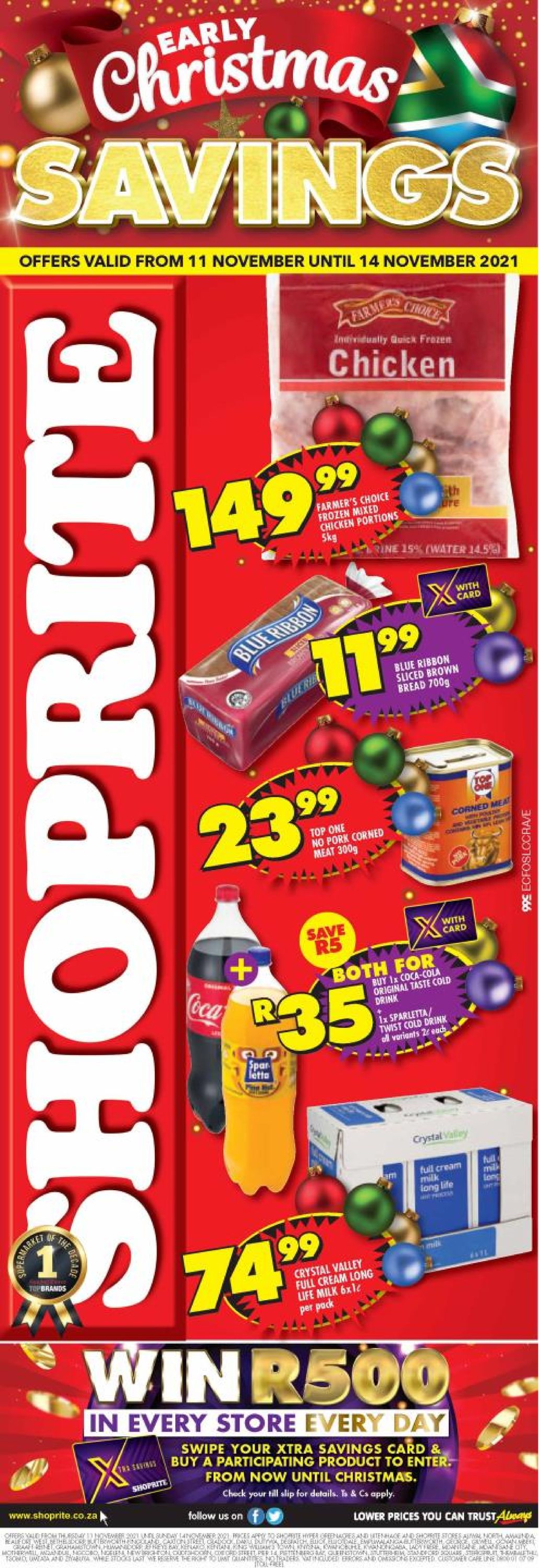 Shoprite Catalogue from 2021/11/11