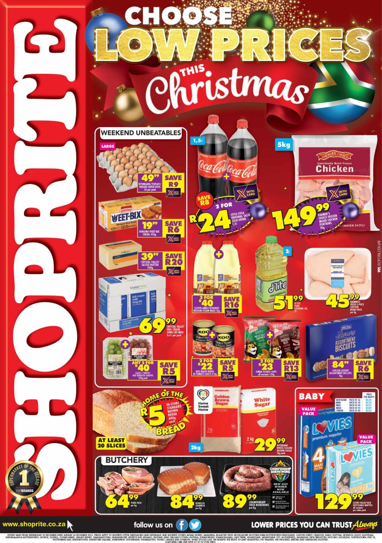 Shoprite Catalogue from 2021/12/22