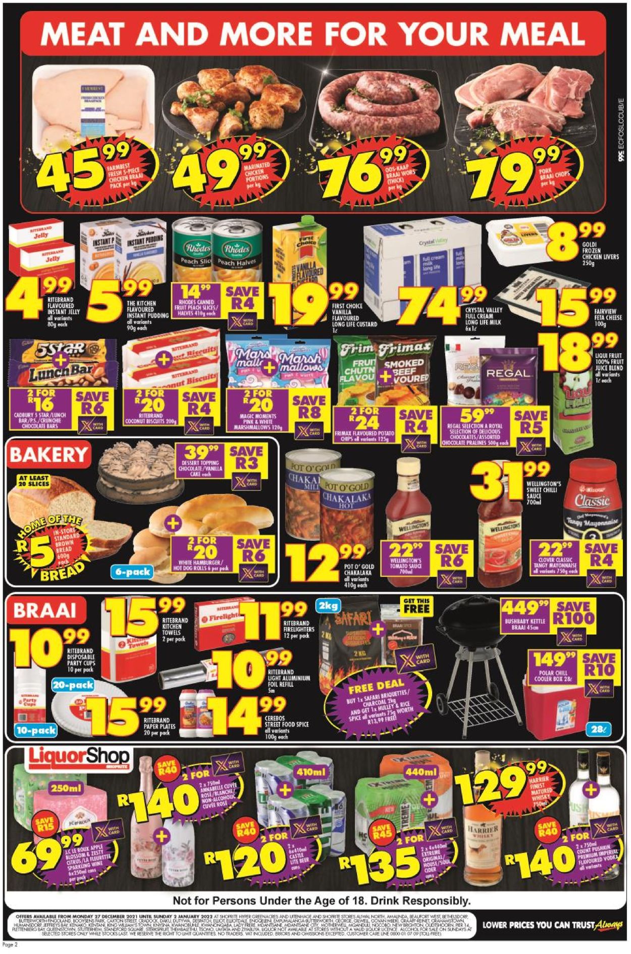 Shoprite Catalogue from 2021/12/27