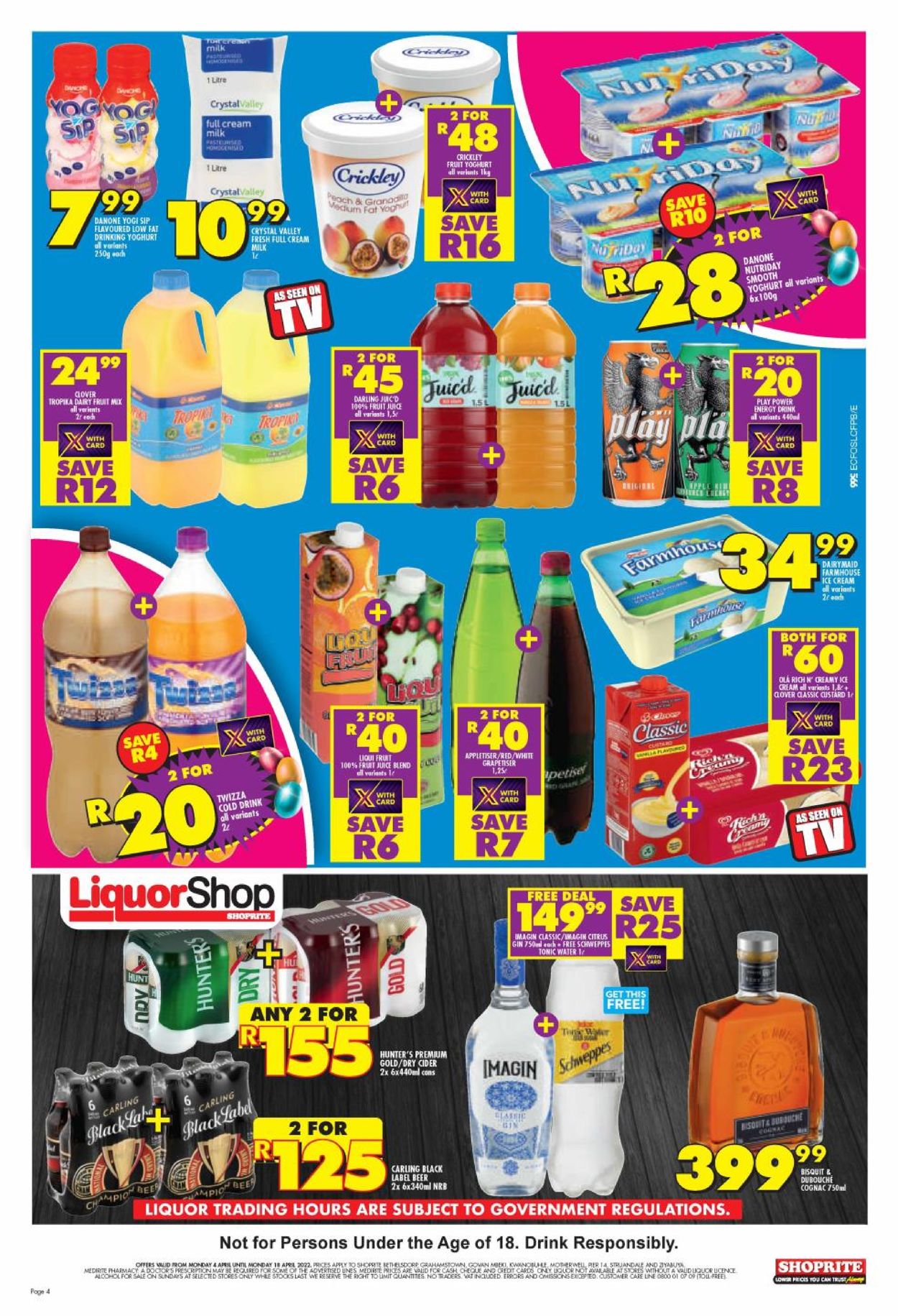 Shoprite Catalogue from 2022/04/04
