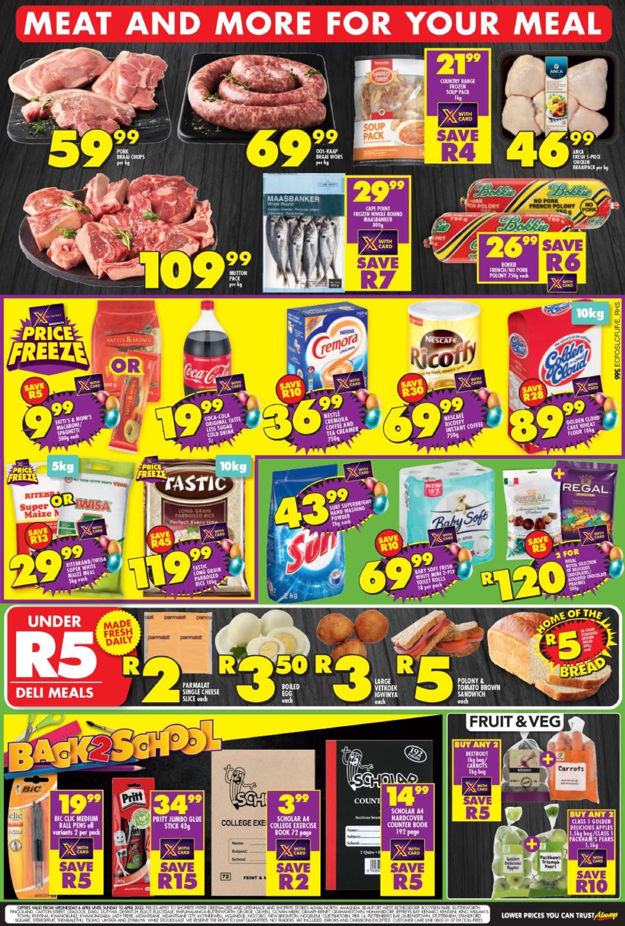 Shoprite EASTER 2022 Current catalogue 2022/04/06 2022/04/10 [2]