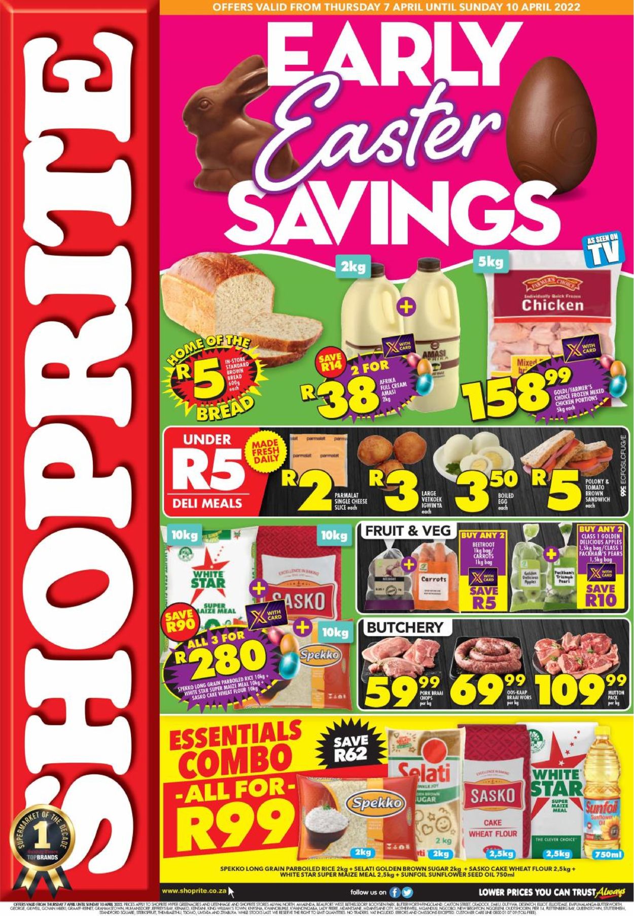 Shoprite EASTER 2022 Current catalogue 2022/04/07 2022/04/10